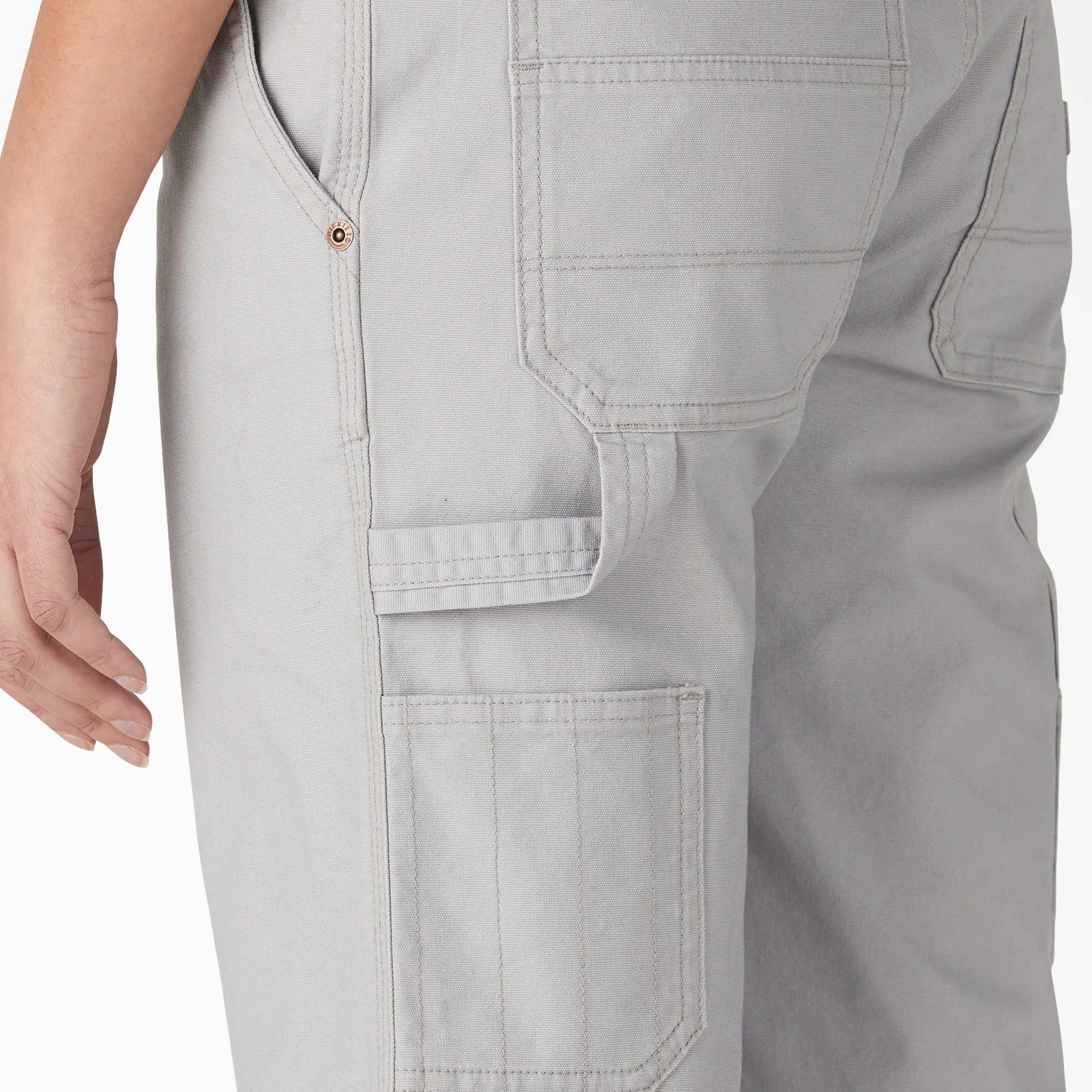 Women’s Relaxed Fit Duck Carpenter Shorts, 11" - Image 5
