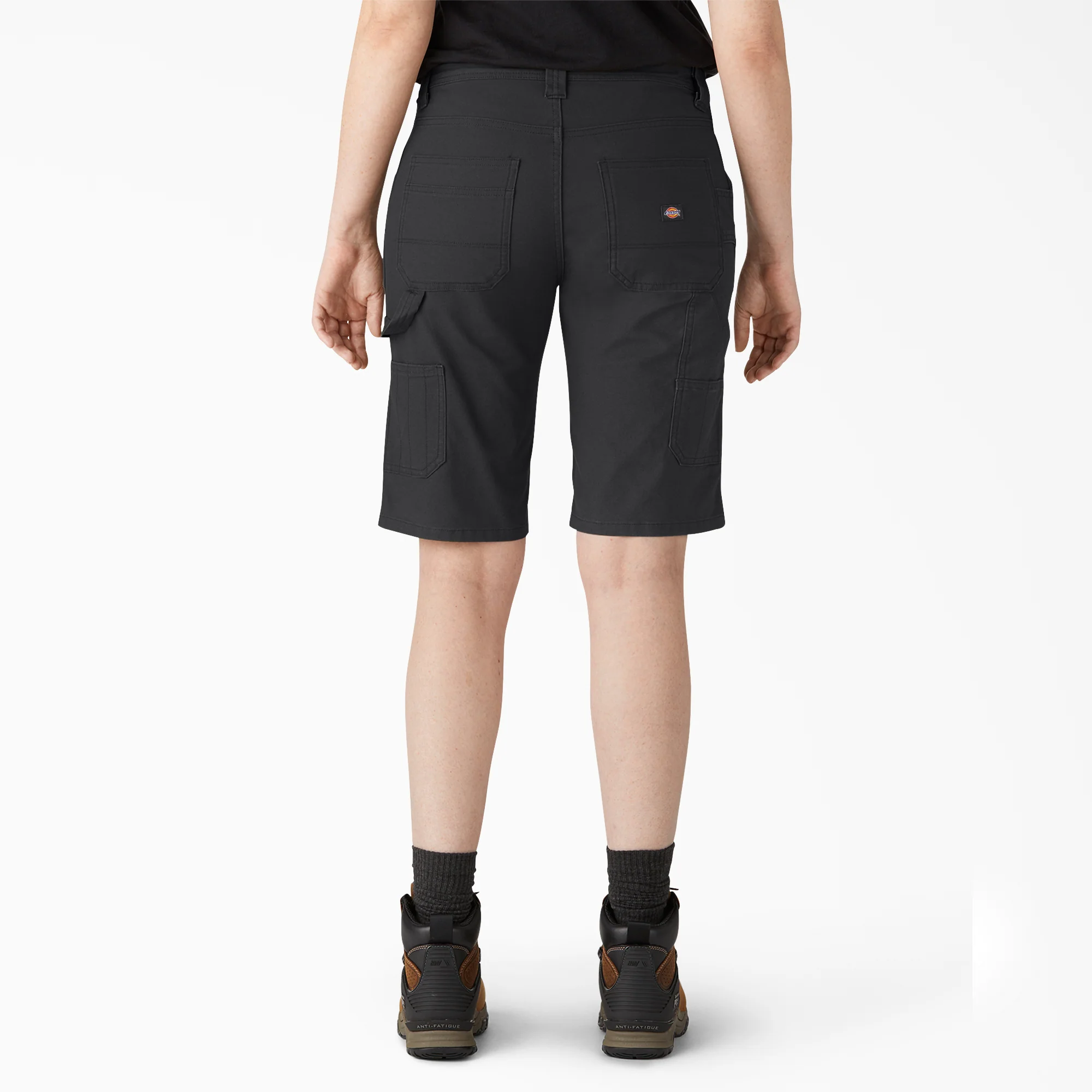 Women’s Relaxed Fit Duck Carpenter Shorts, 11" - Image 2