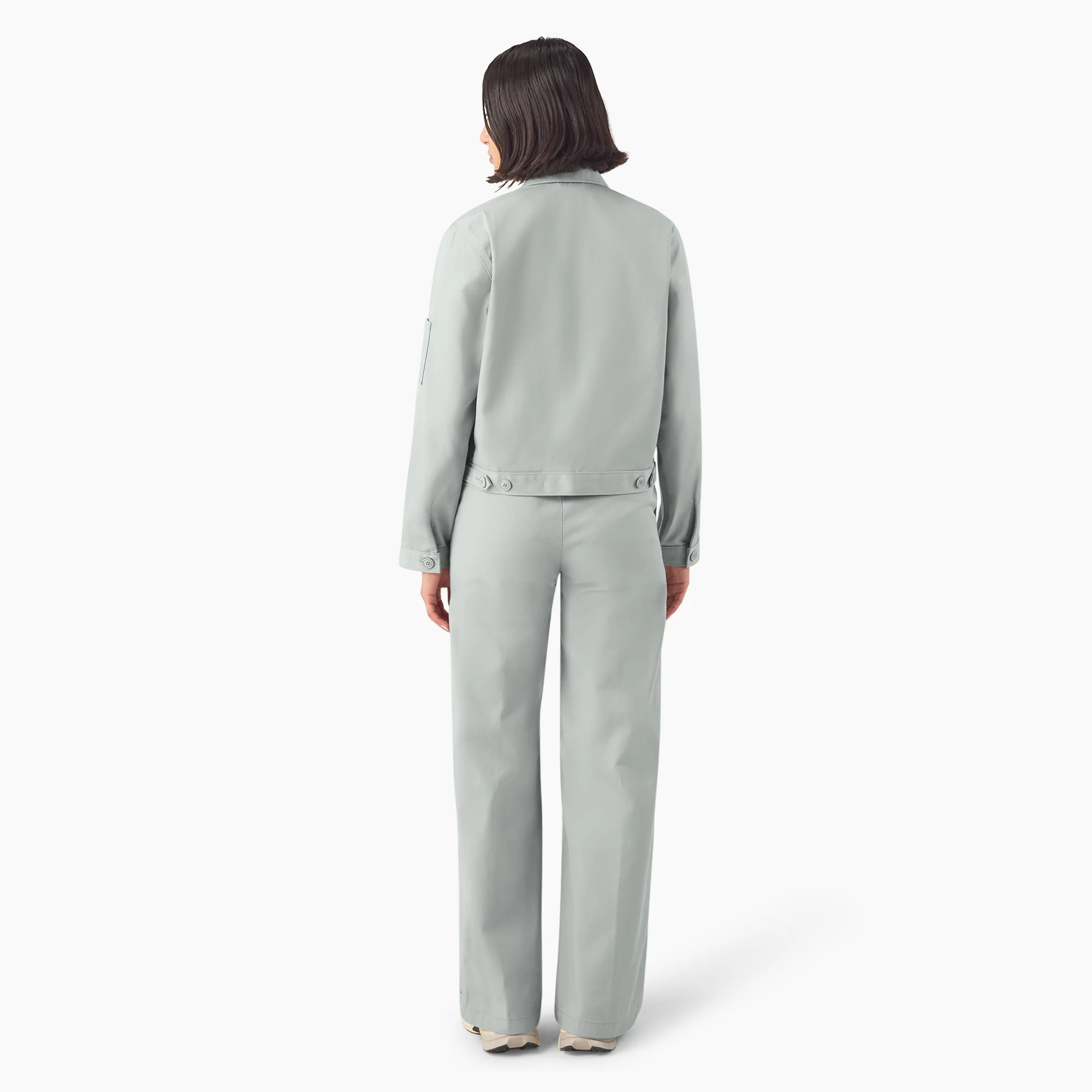 Women’s Unlined Cropped Eisenhower Jacket - Image 6