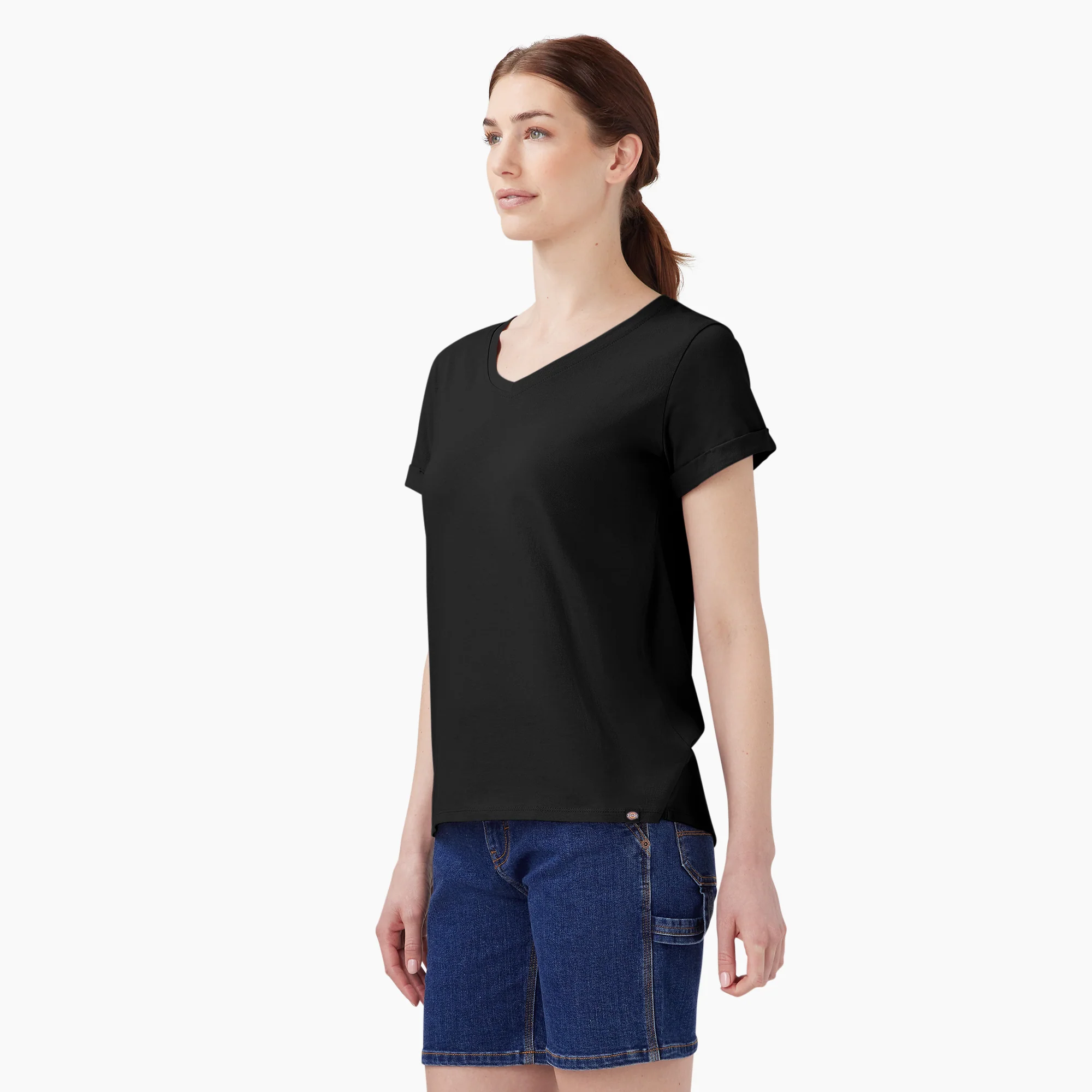 Women’s V-Neck T-Shirt - Image 3