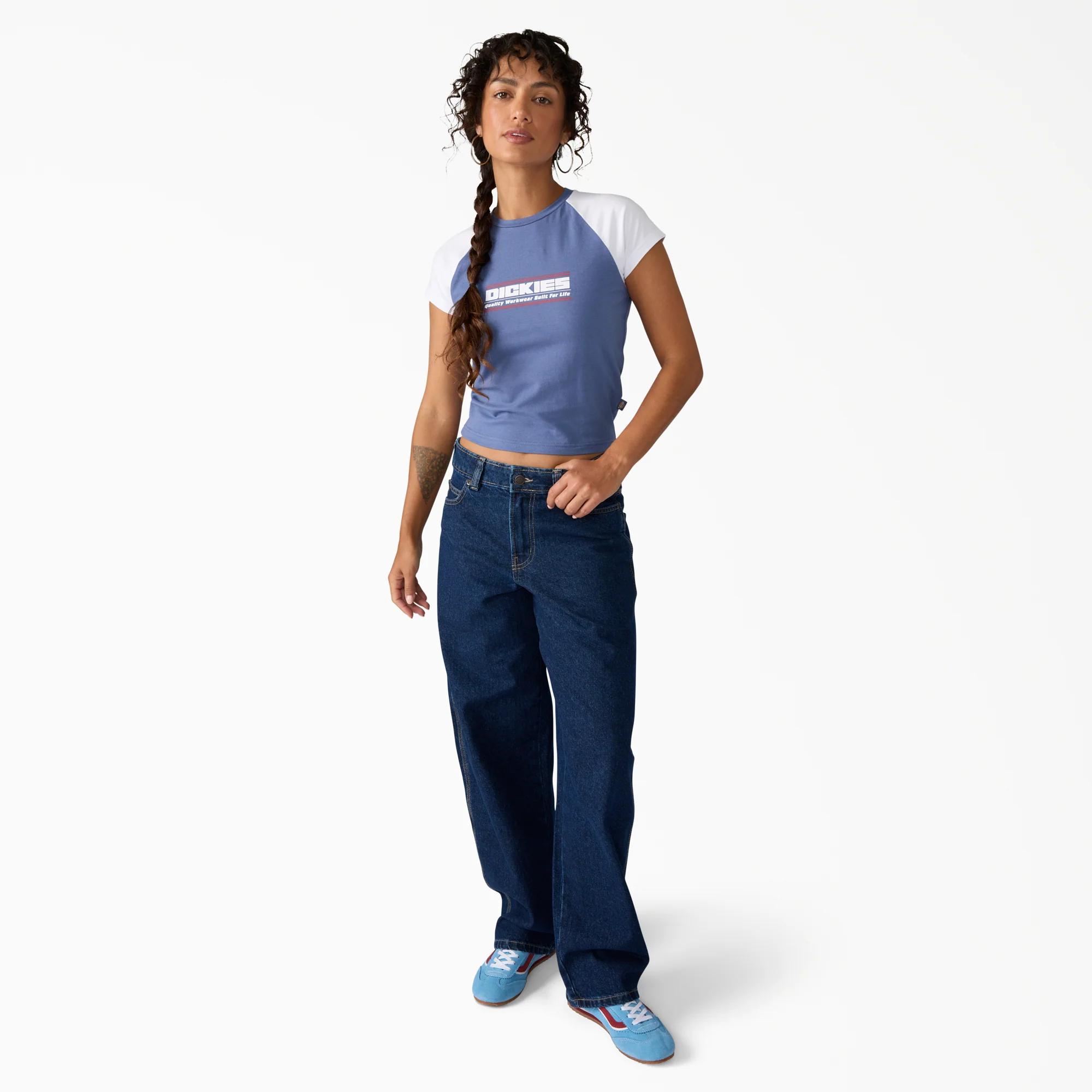 Women's 957 Loose Tapered Work Jeans - Image 4