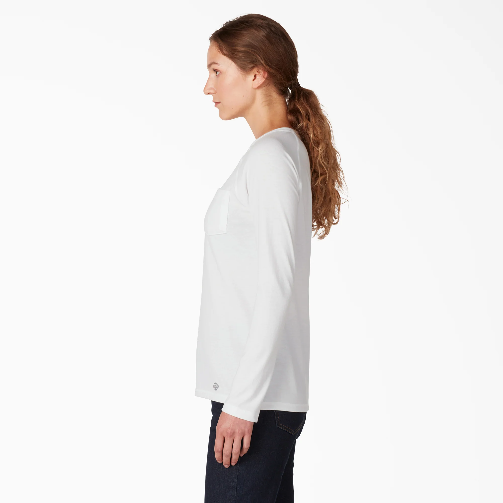 Women's Cooling Long Sleeve Pocket T-Shirt - Image 3