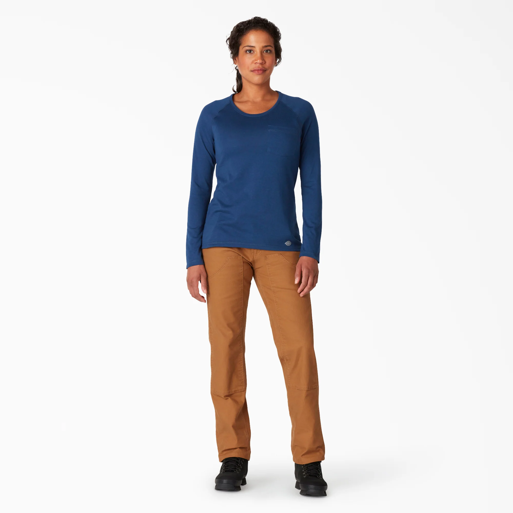 Women's Cooling Long Sleeve Pocket T-Shirt - Image 4
