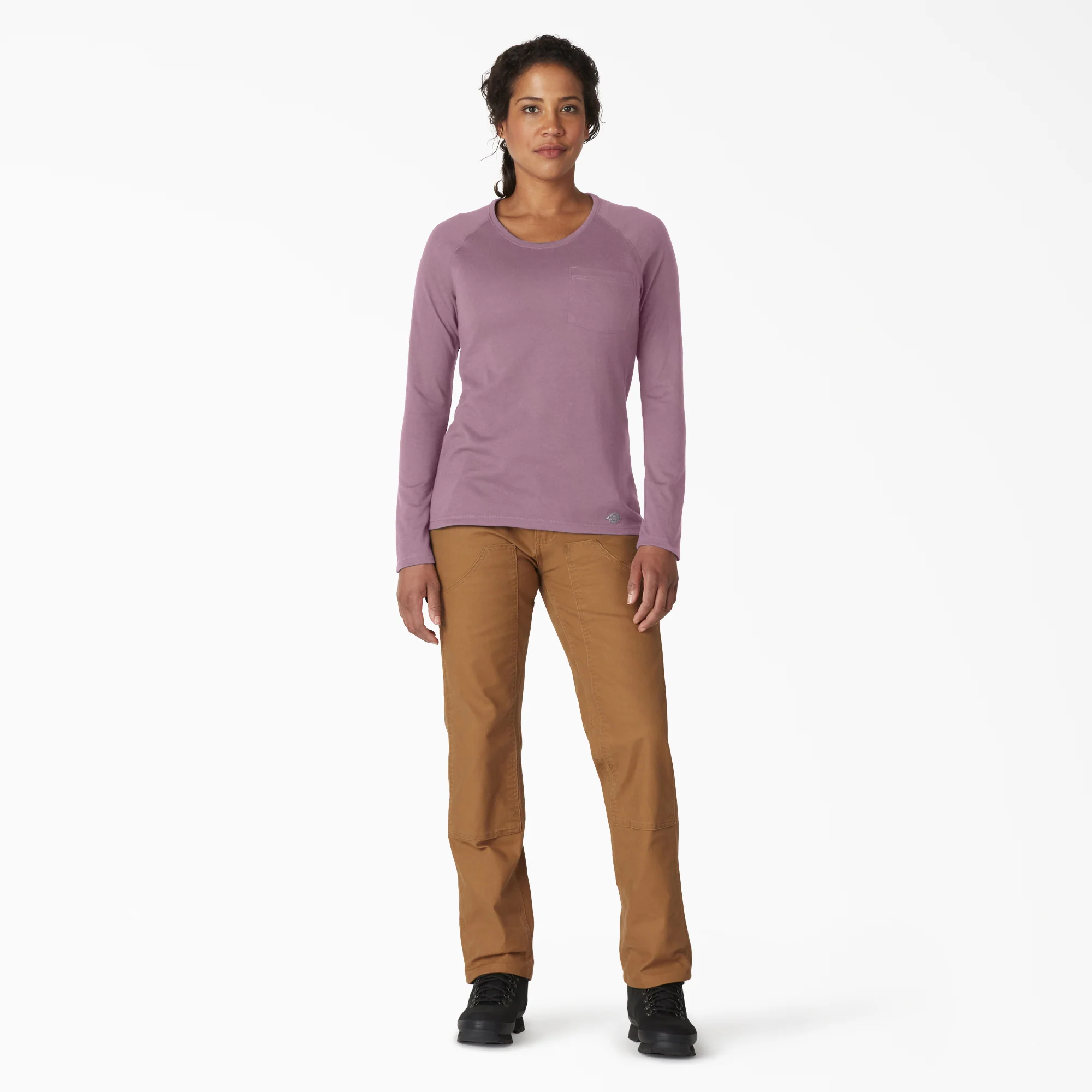 Women's Cooling Long Sleeve Pocket T-Shirt - Image 4