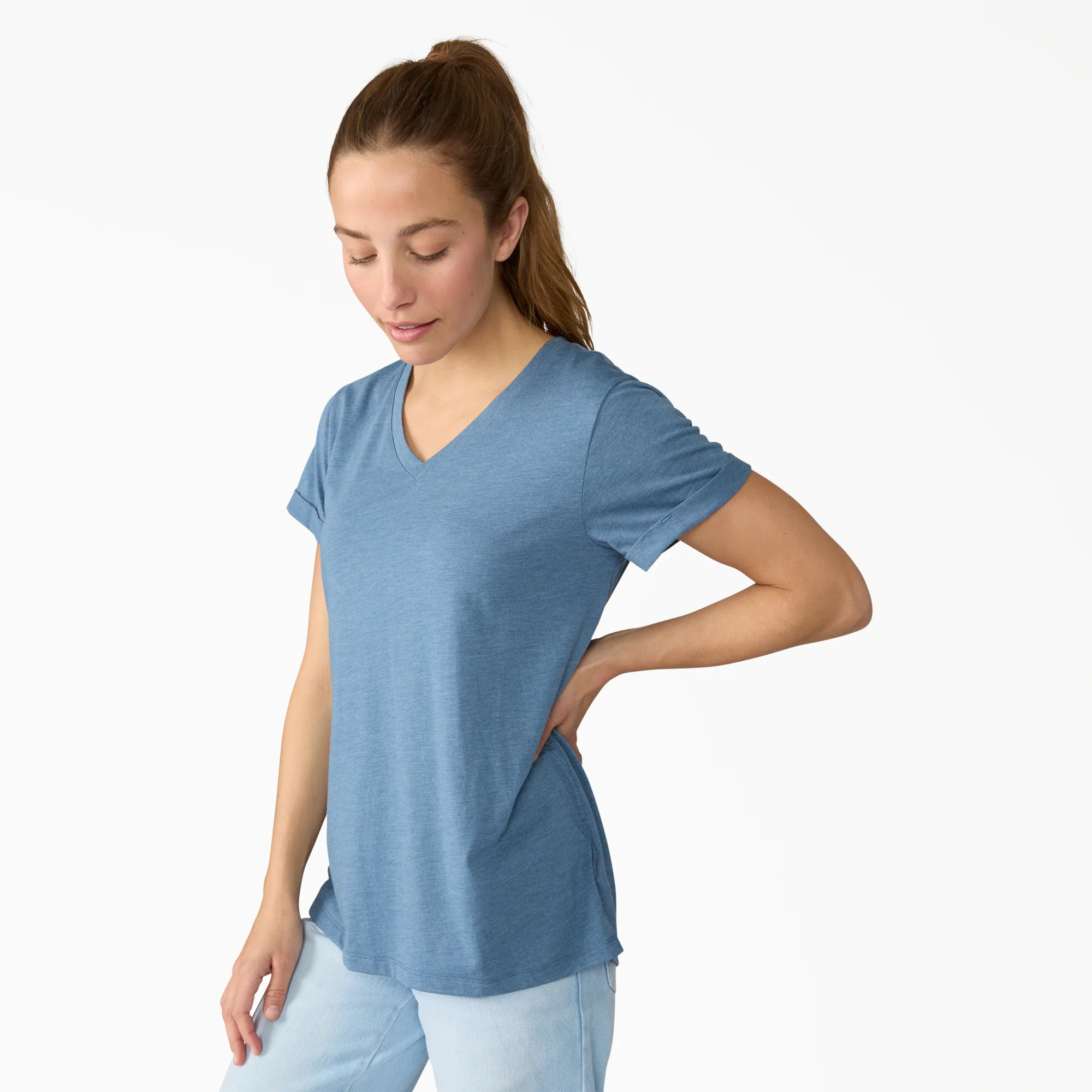 Women's Cooling Performance Short Sleeve V-Neck T-Shirt - Image 3