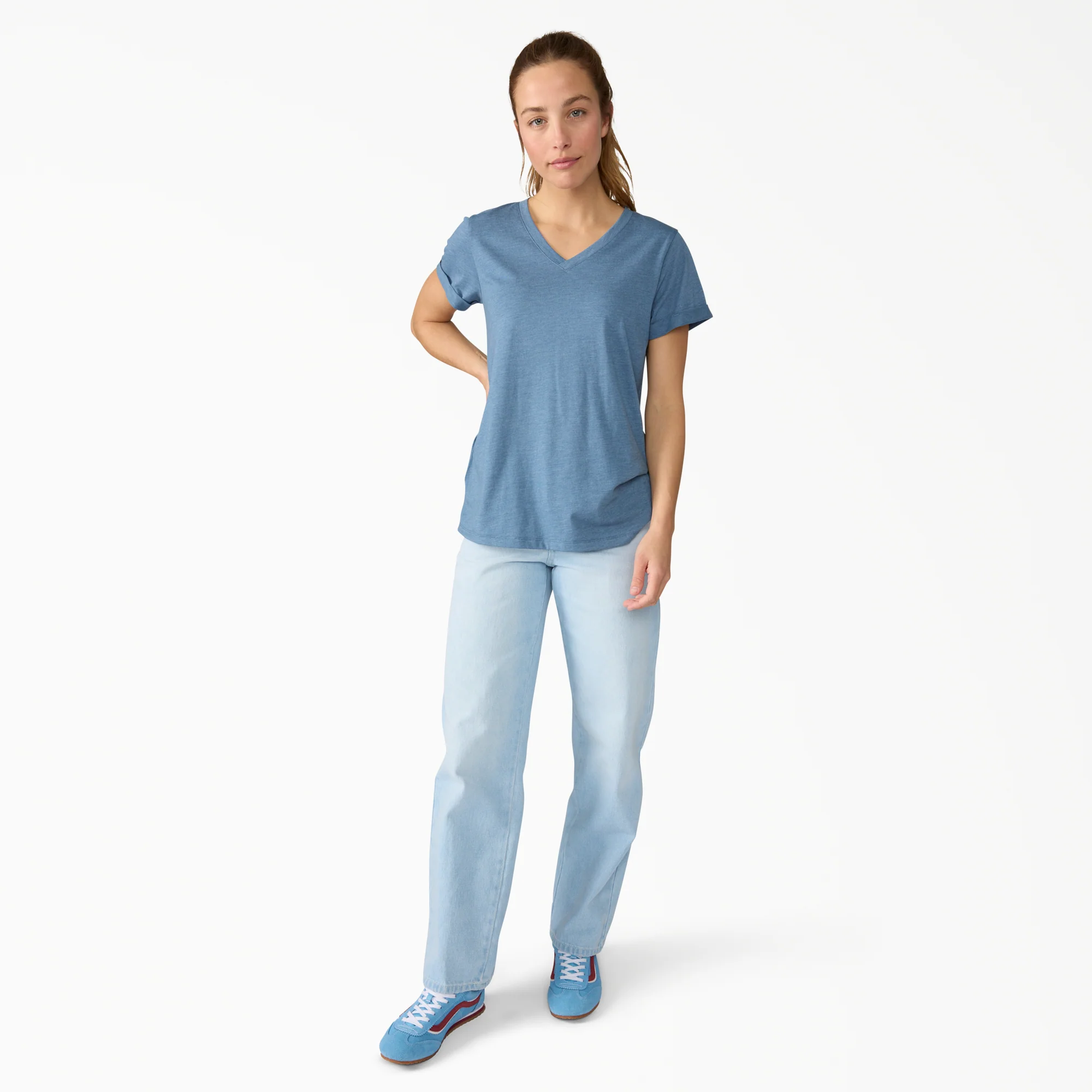 Women's Cooling Performance Short Sleeve V-Neck T-Shirt - Image 4