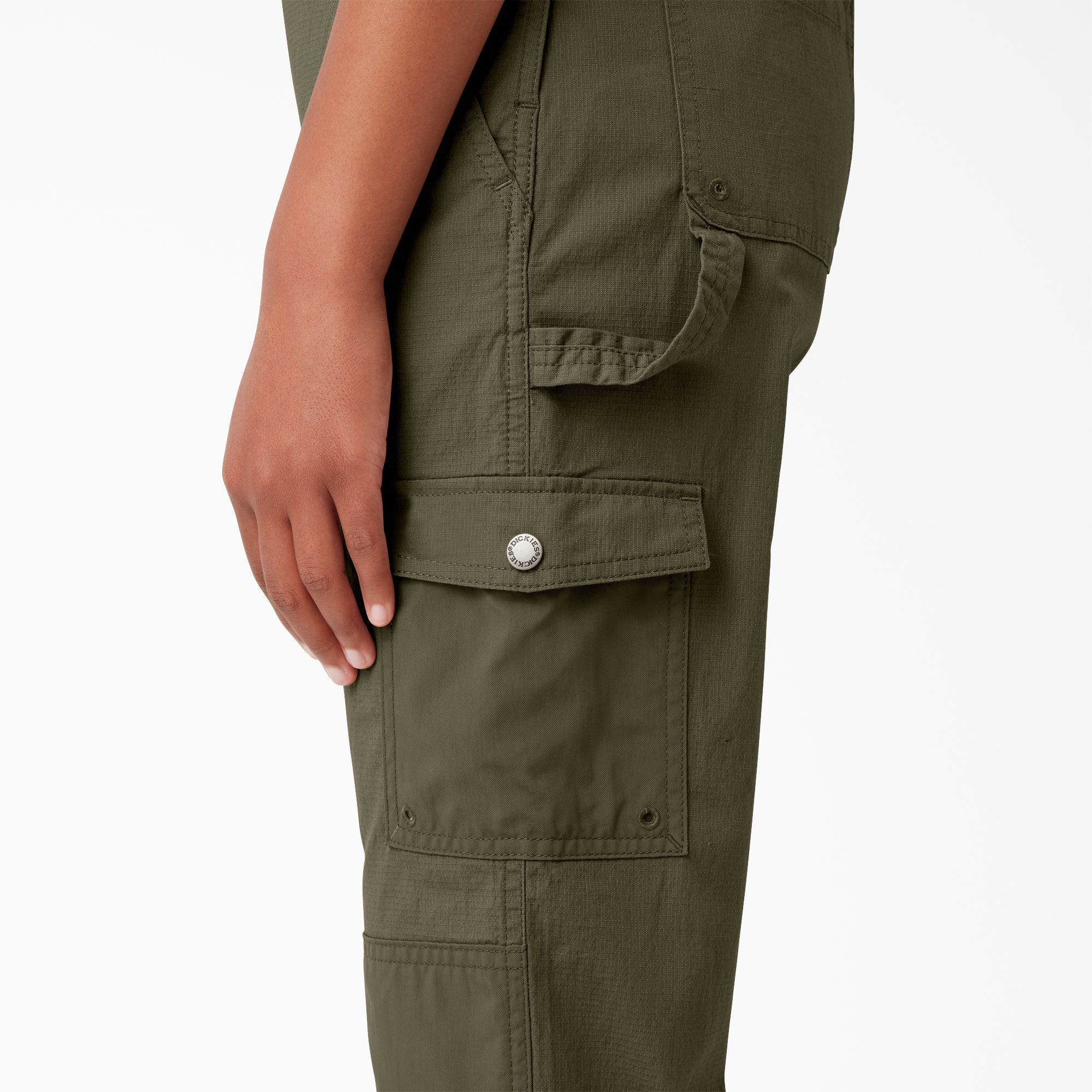 Women's Cooling Ripstop Bib Overalls - Image 6