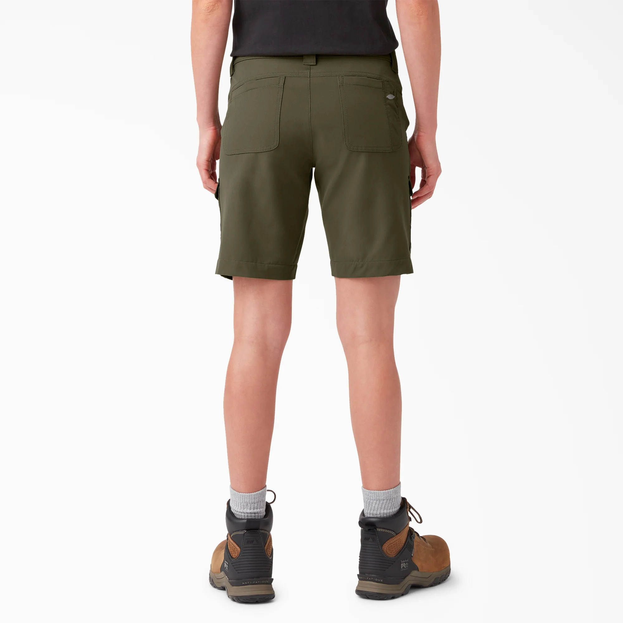 Women's Cooling Slim Fit Cargo Shorts, 10" - Image 2