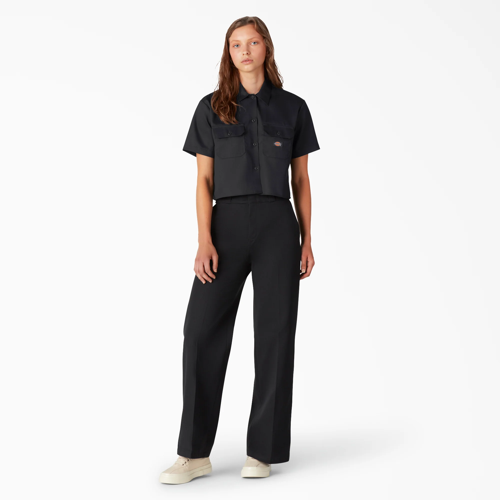 Women's Cropped Work Shirt - Image 4