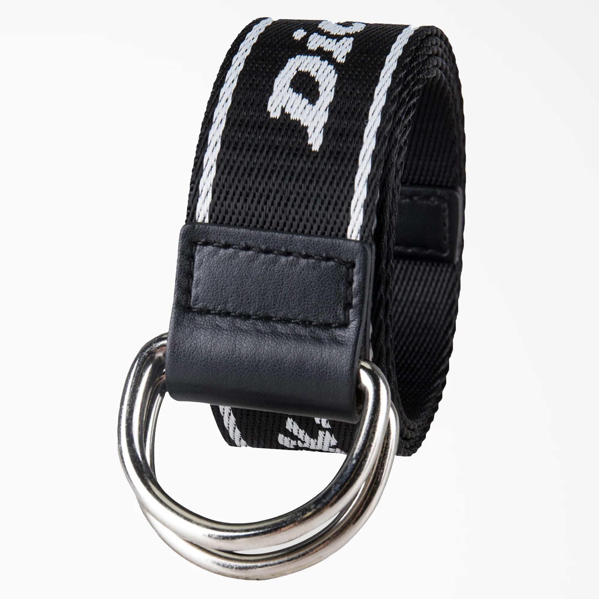 Women's D-Ring Logo Print Web Belt - Image 2