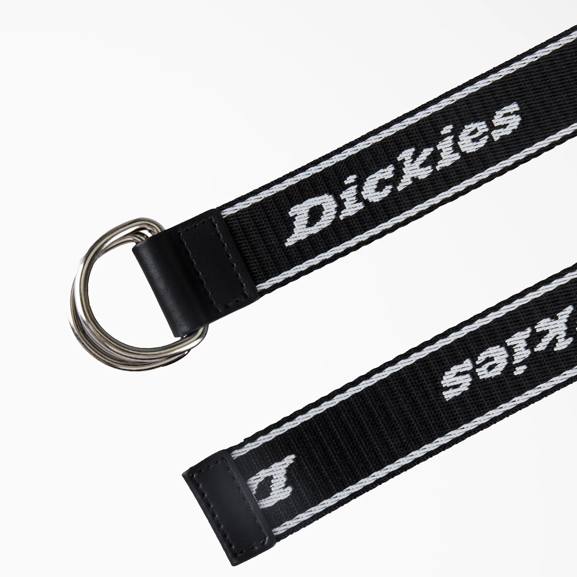 Women's D-Ring Logo Print Web Belt - Image 4
