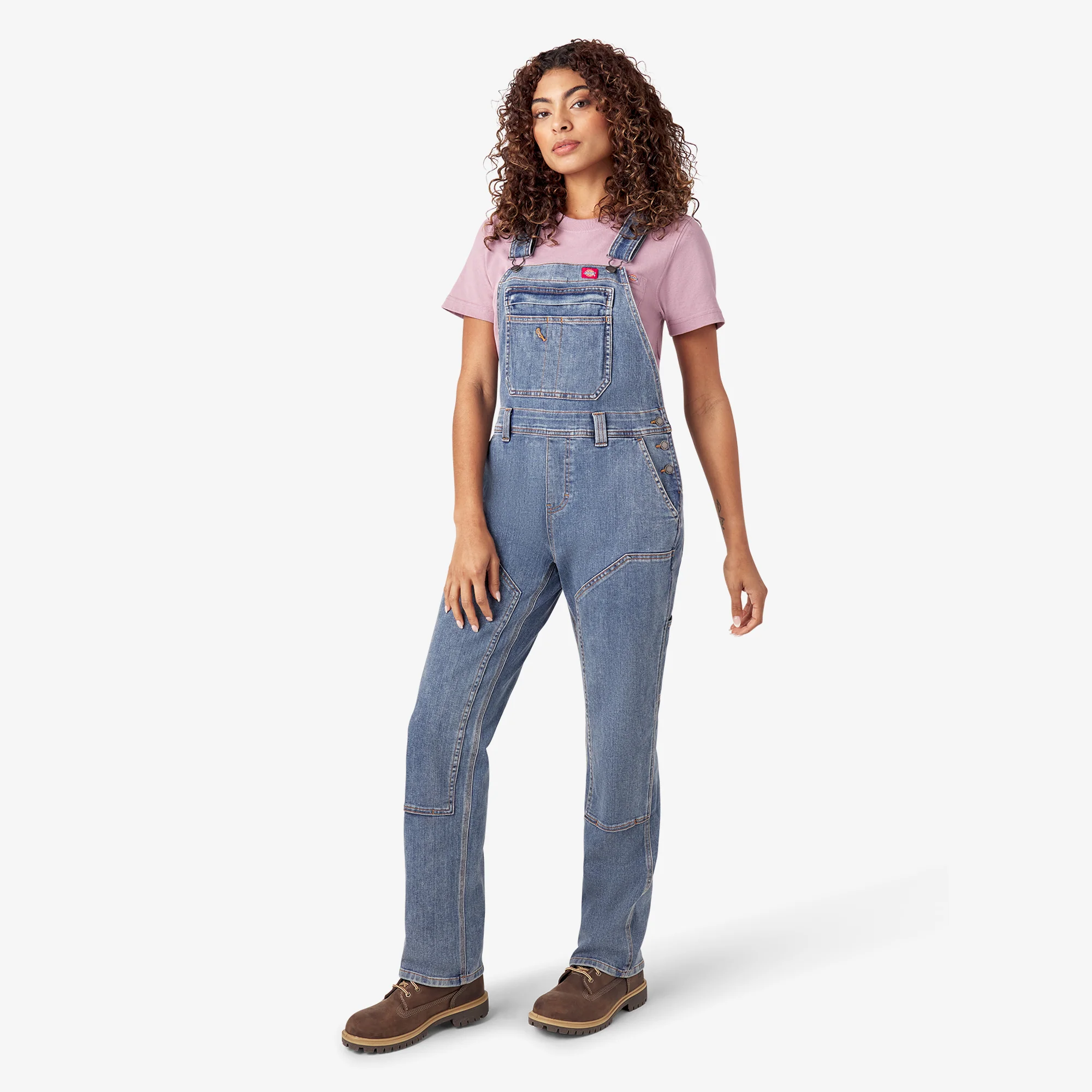 Women's Double Front Bib Overalls - Image 12
