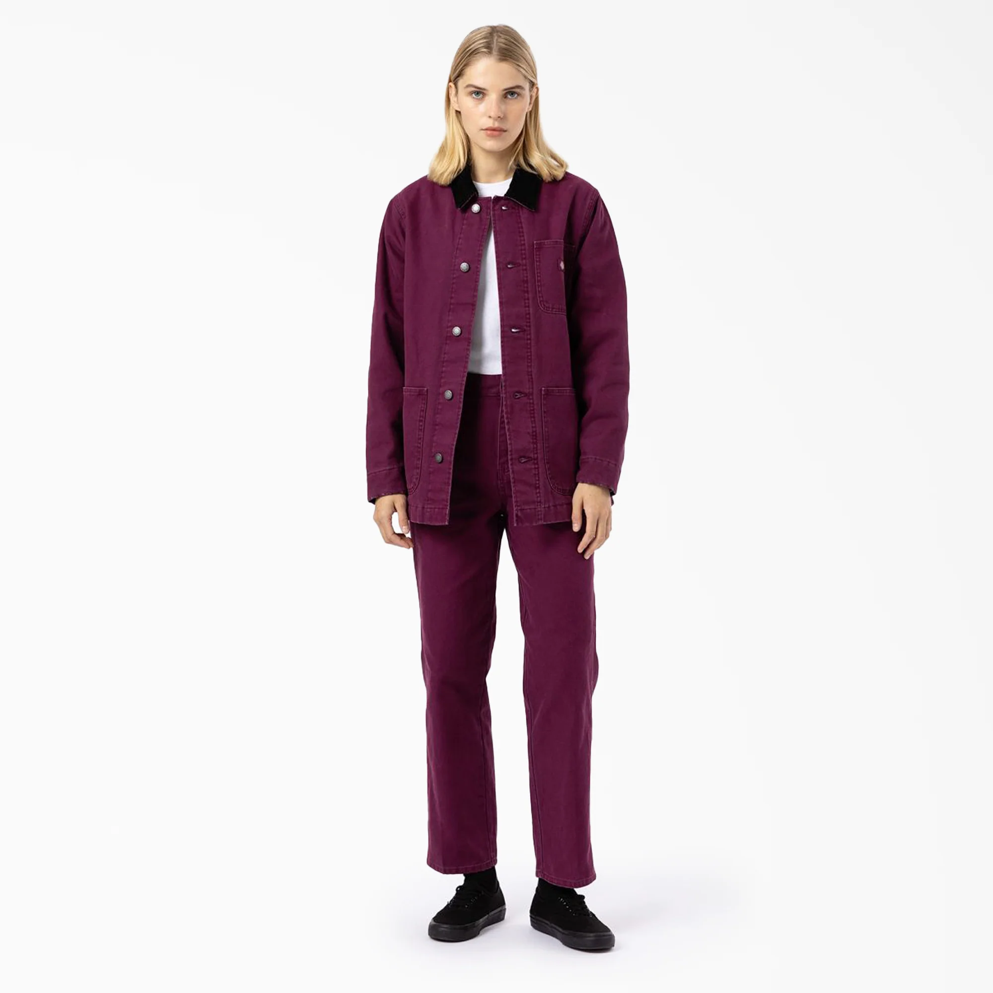 Women's Duck Canvas Chore Coat - Image 3
