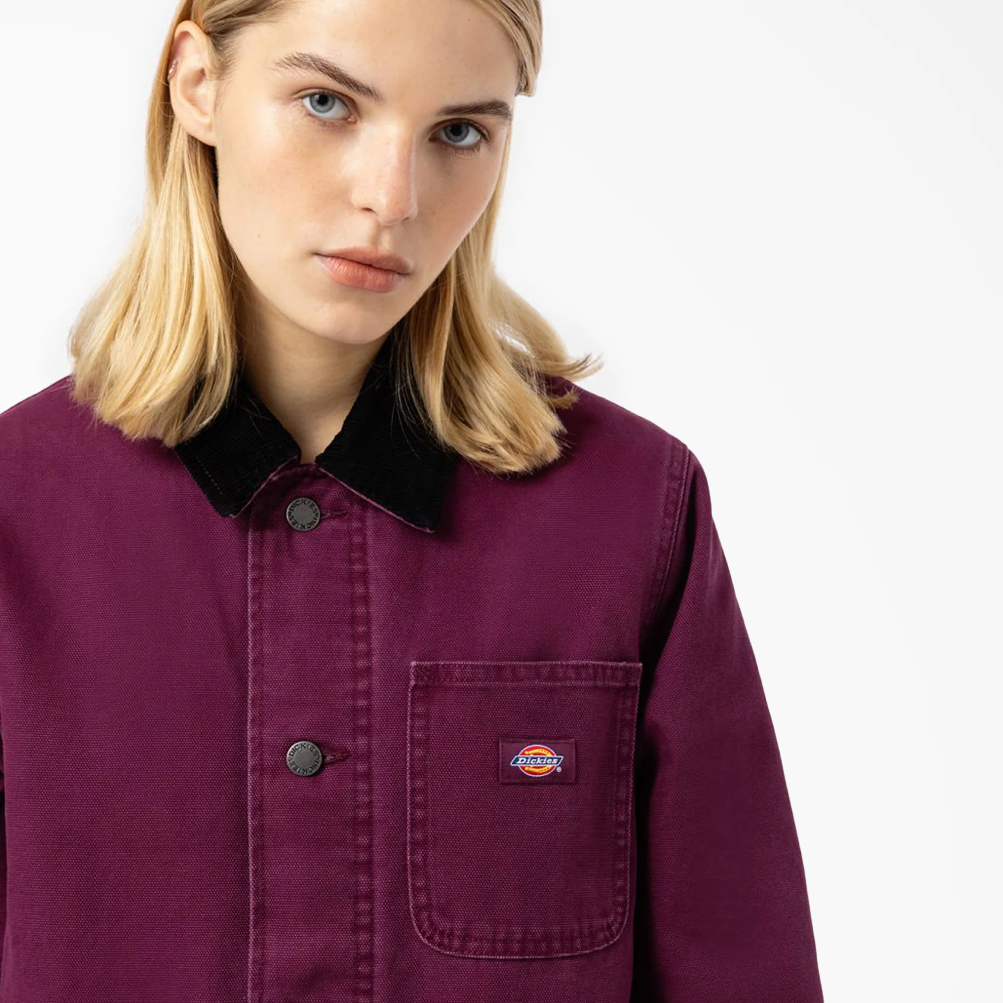 Women's Duck Canvas Chore Coat - Image 4