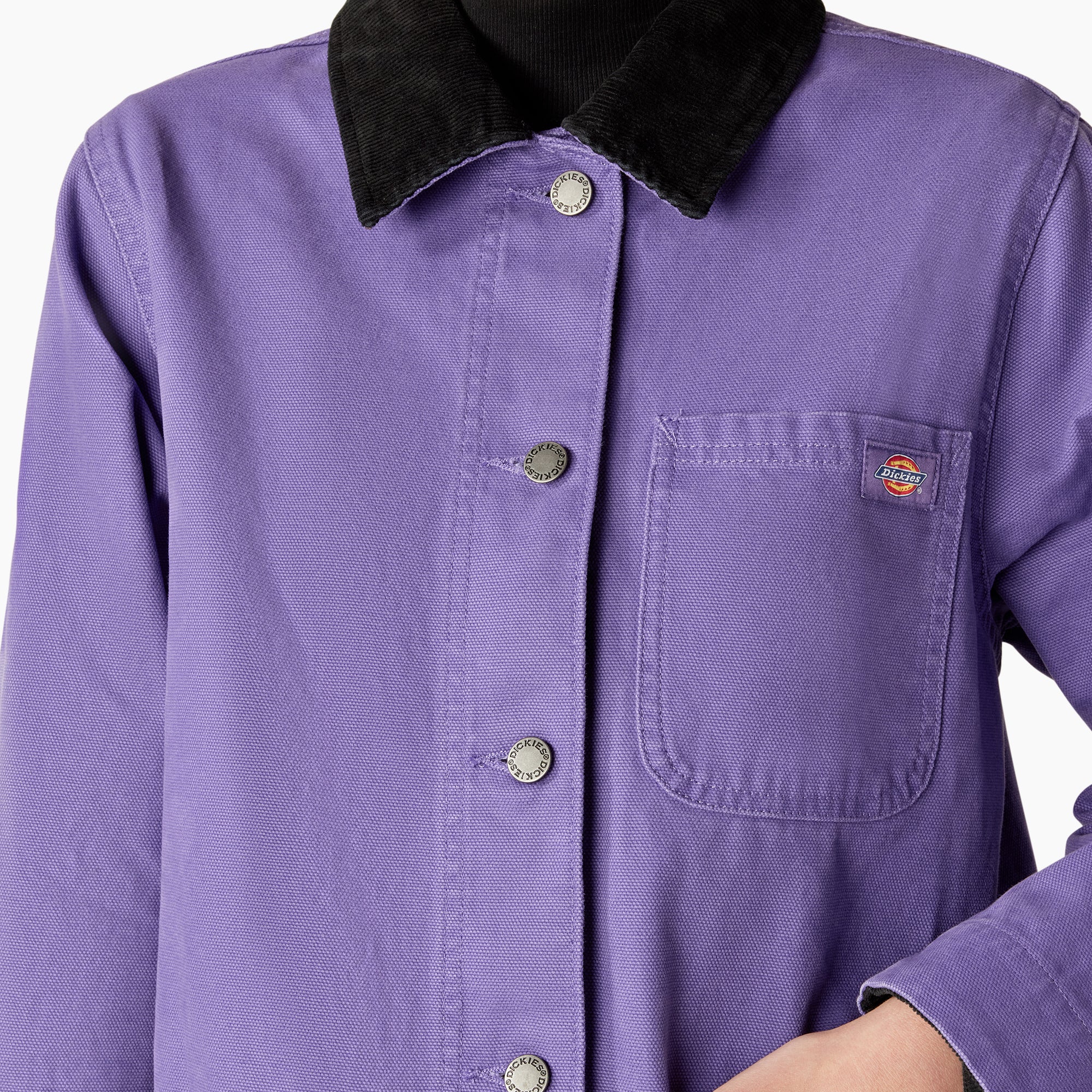 Women's Duck Canvas Chore Coat - Image 5
