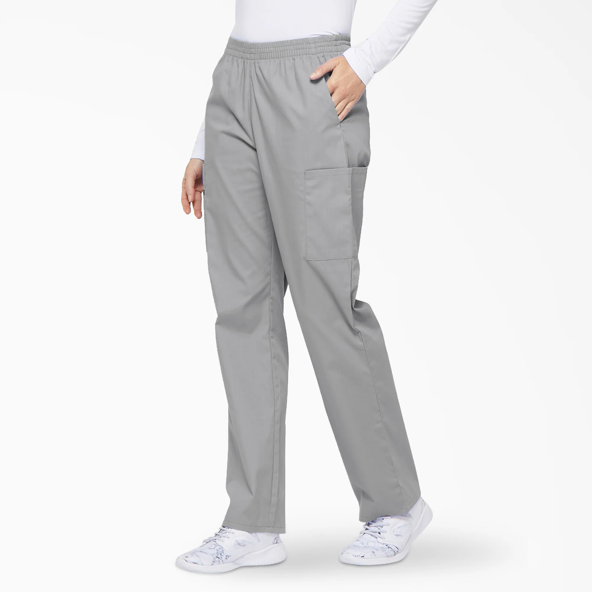 Women's EDS Signature Cargo Scrub Pants - Image 3
