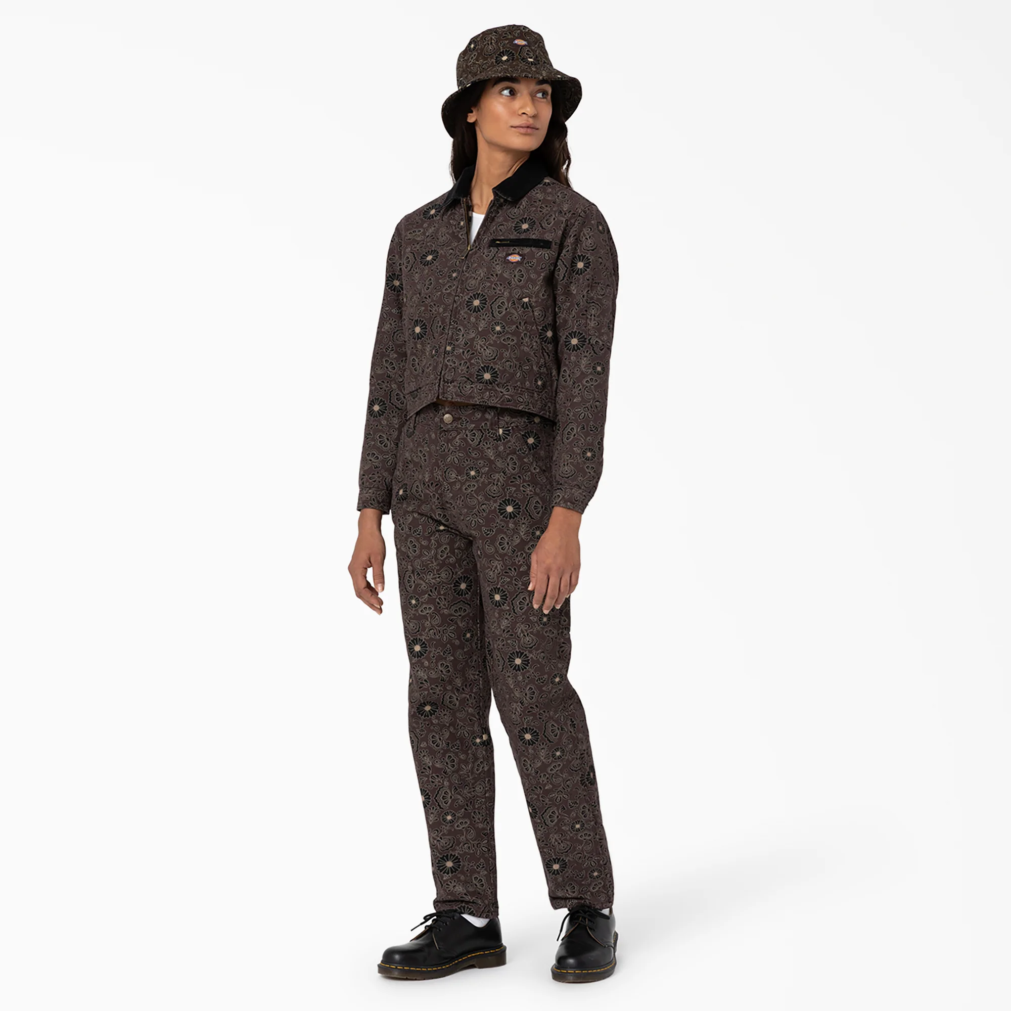 Women's Ellis Floral Duck Canvas Jacket - Image 3