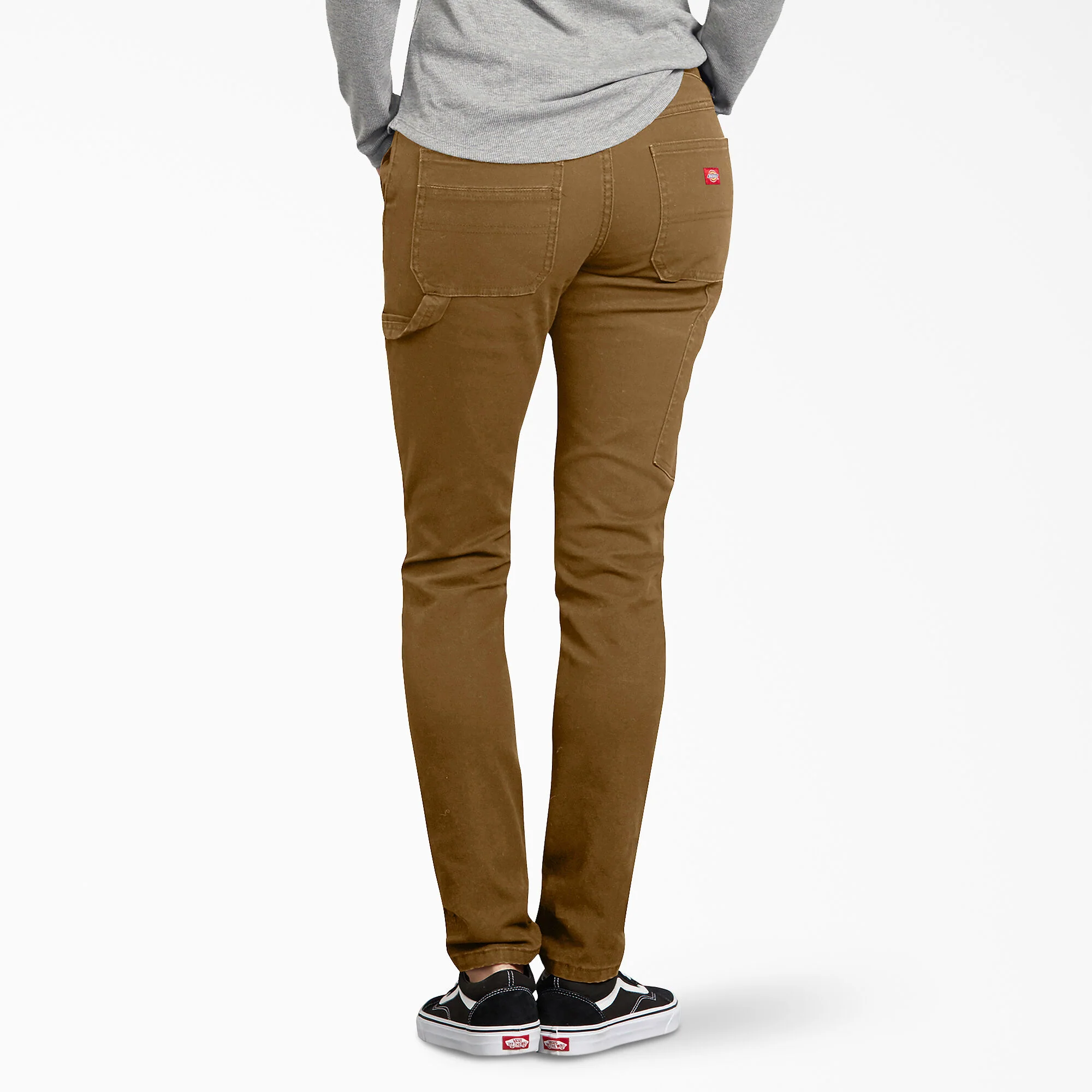 Women's FLEX Slim Fit Duck Carpenter Pants - Image 2