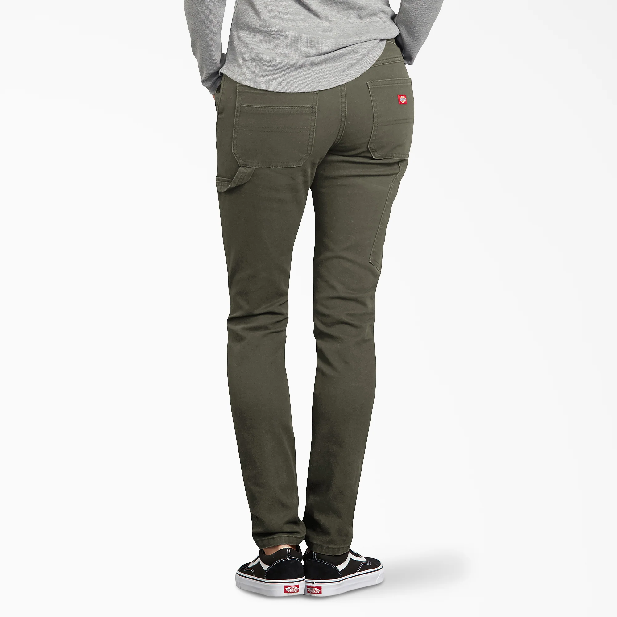 Women's FLEX Slim Fit Duck Carpenter Pants - Image 2