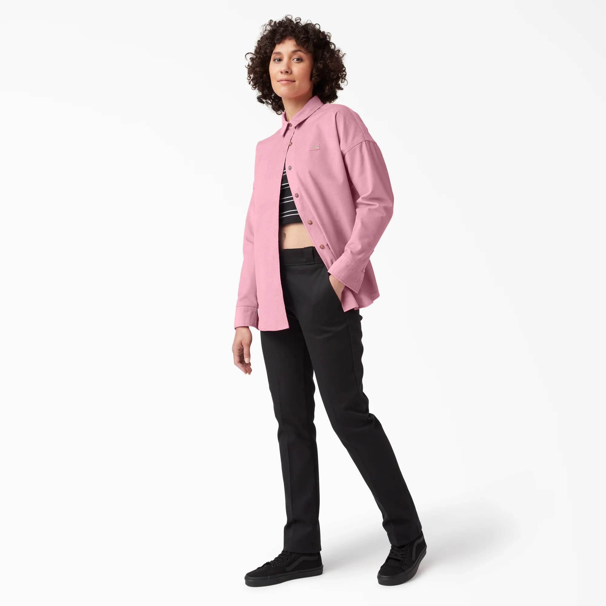Women's Halleyville Oversized Corduroy Shirt - Image 4