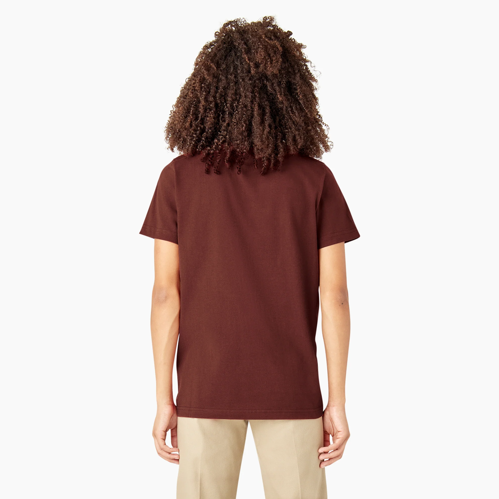 Women's Heavyweight Short Sleeve Pocket T-Shirt - Image 2