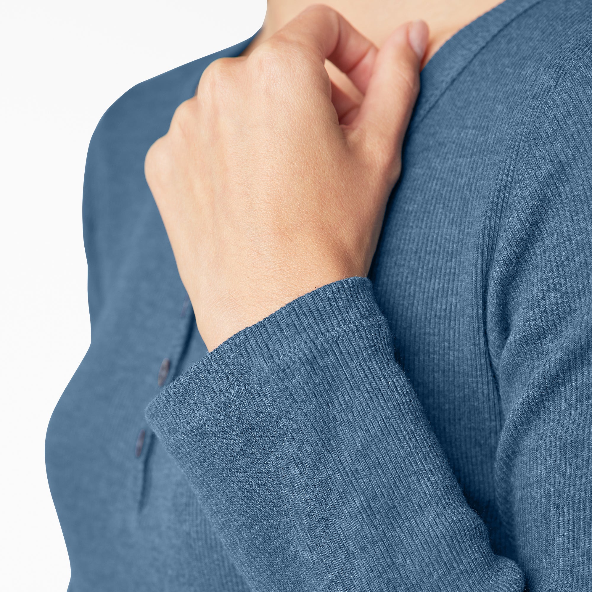 Women's Henley Long Sleeve Shirt - Image 6