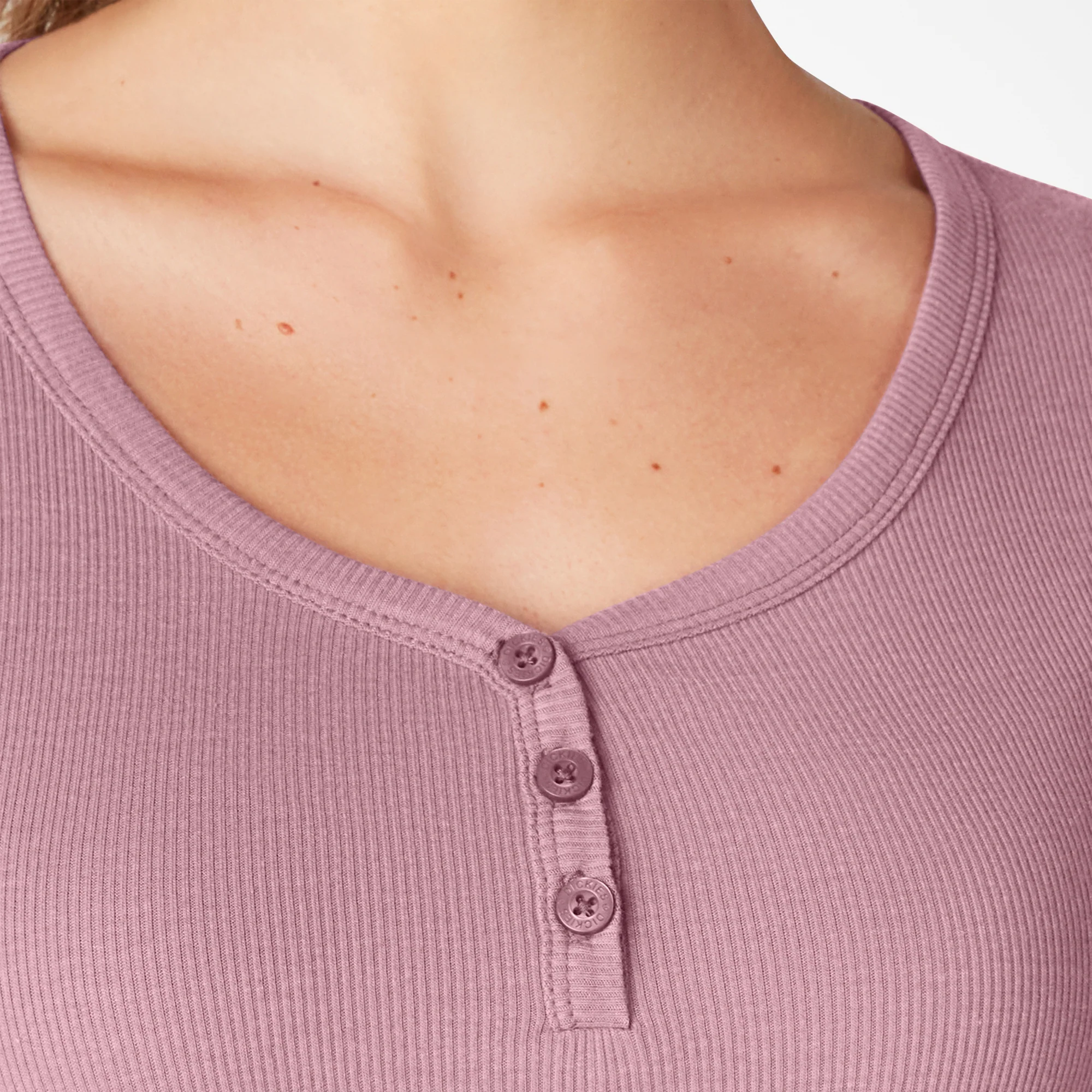 Women's Henley Long Sleeve Shirt - Image 5