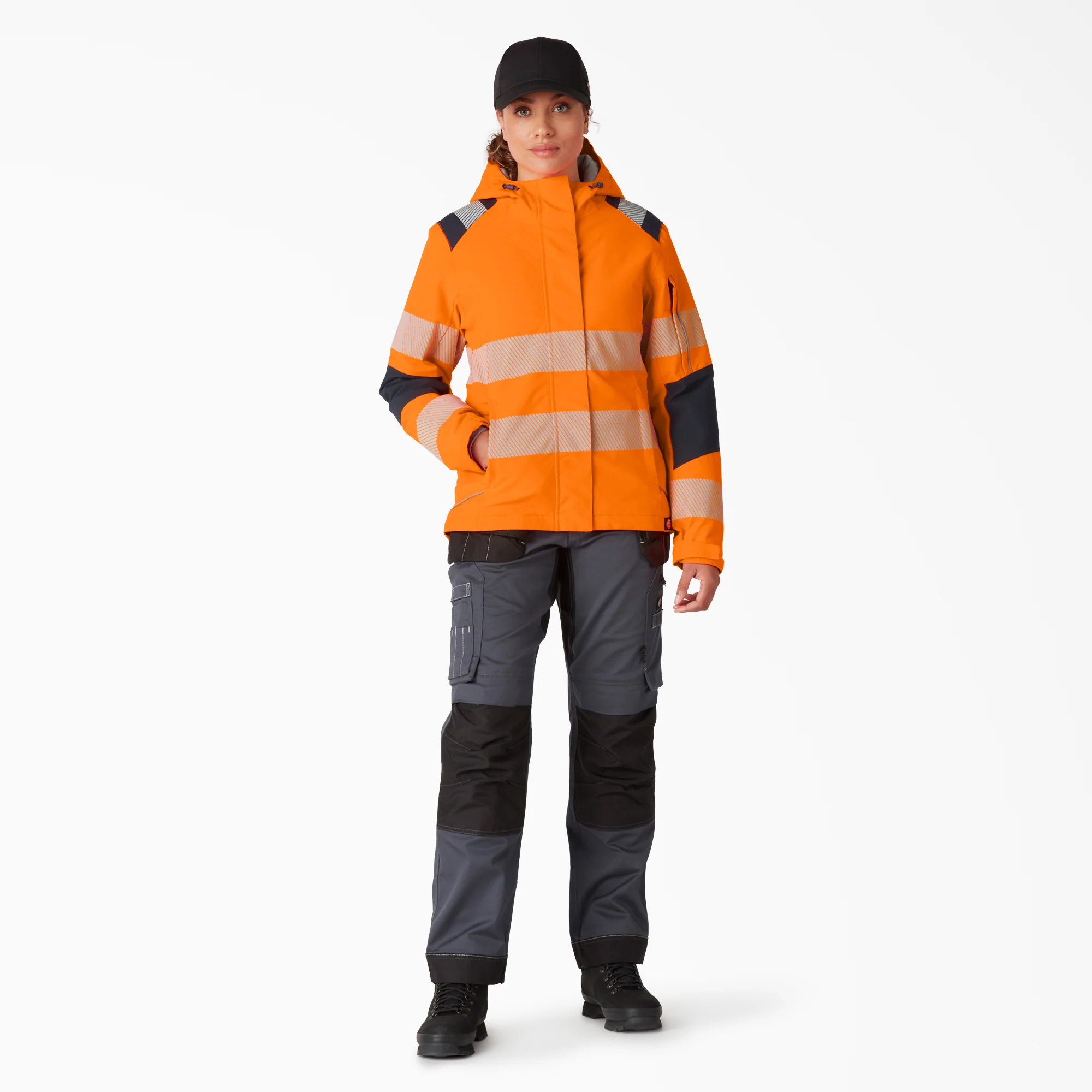 Women's Hi Vis Insulated Performance Jacket - Image 4