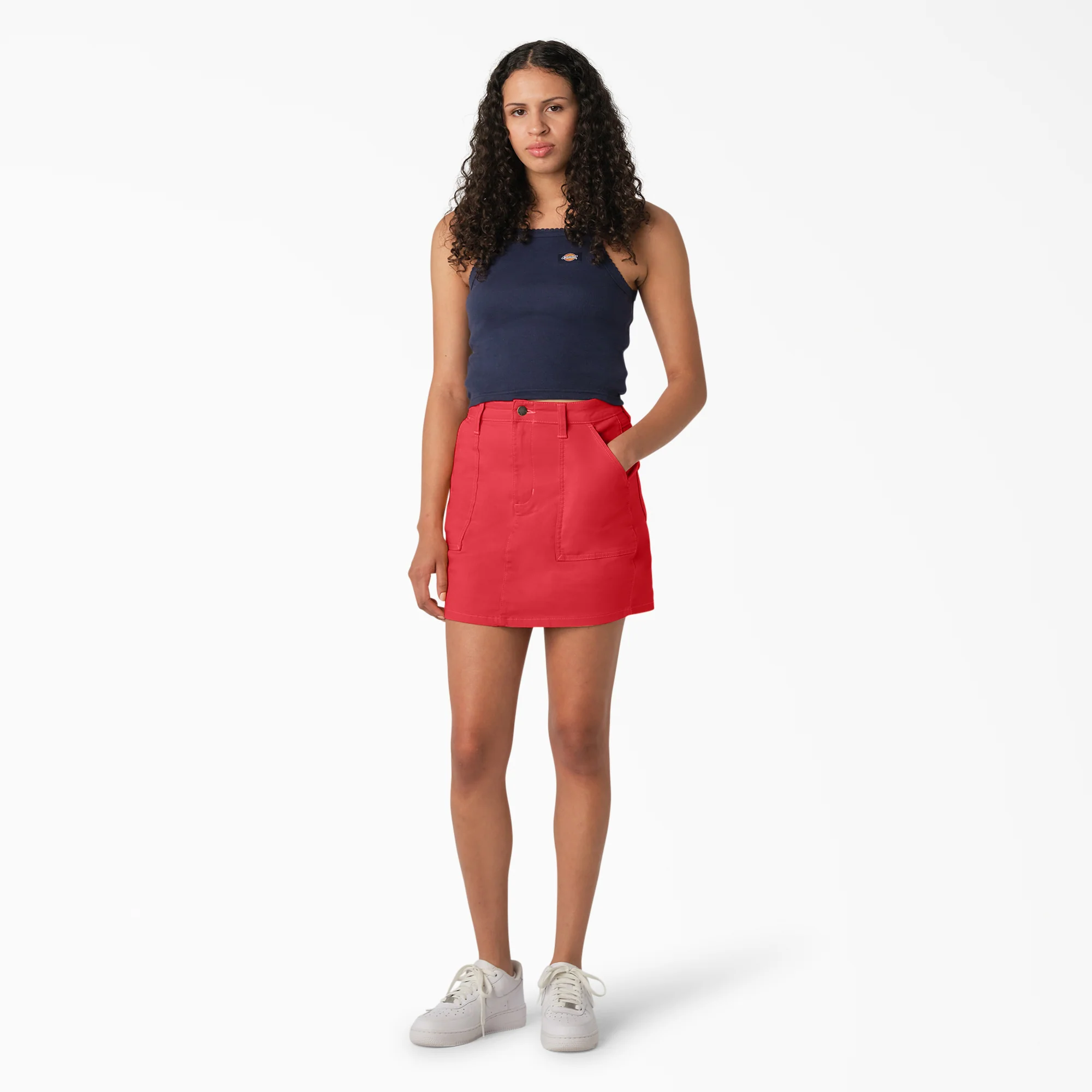Women's High Waisted Carpenter Skirt - Image 4