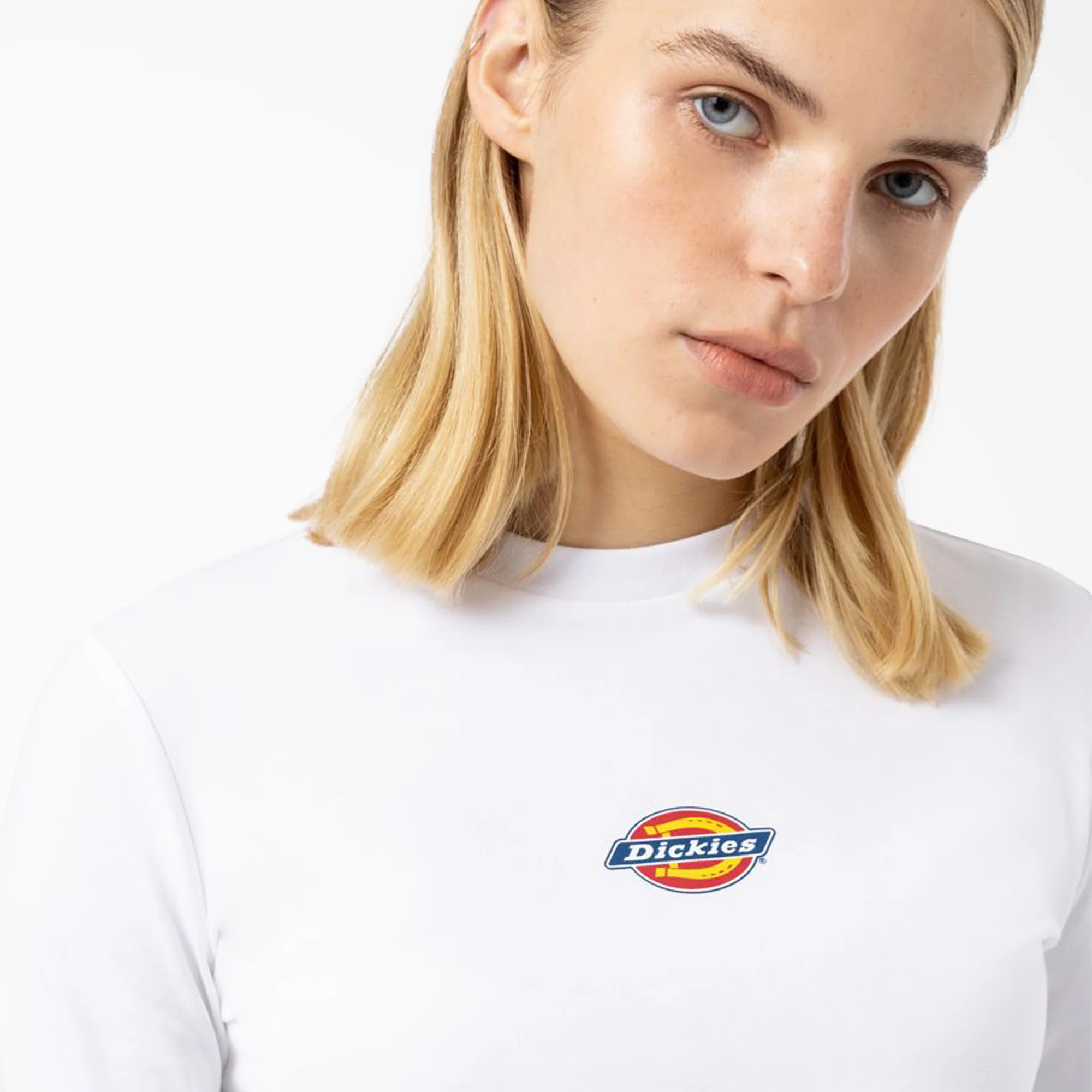Women's Maple Valley Logo Long Sleeve Cropped T-Shirt - Image 4