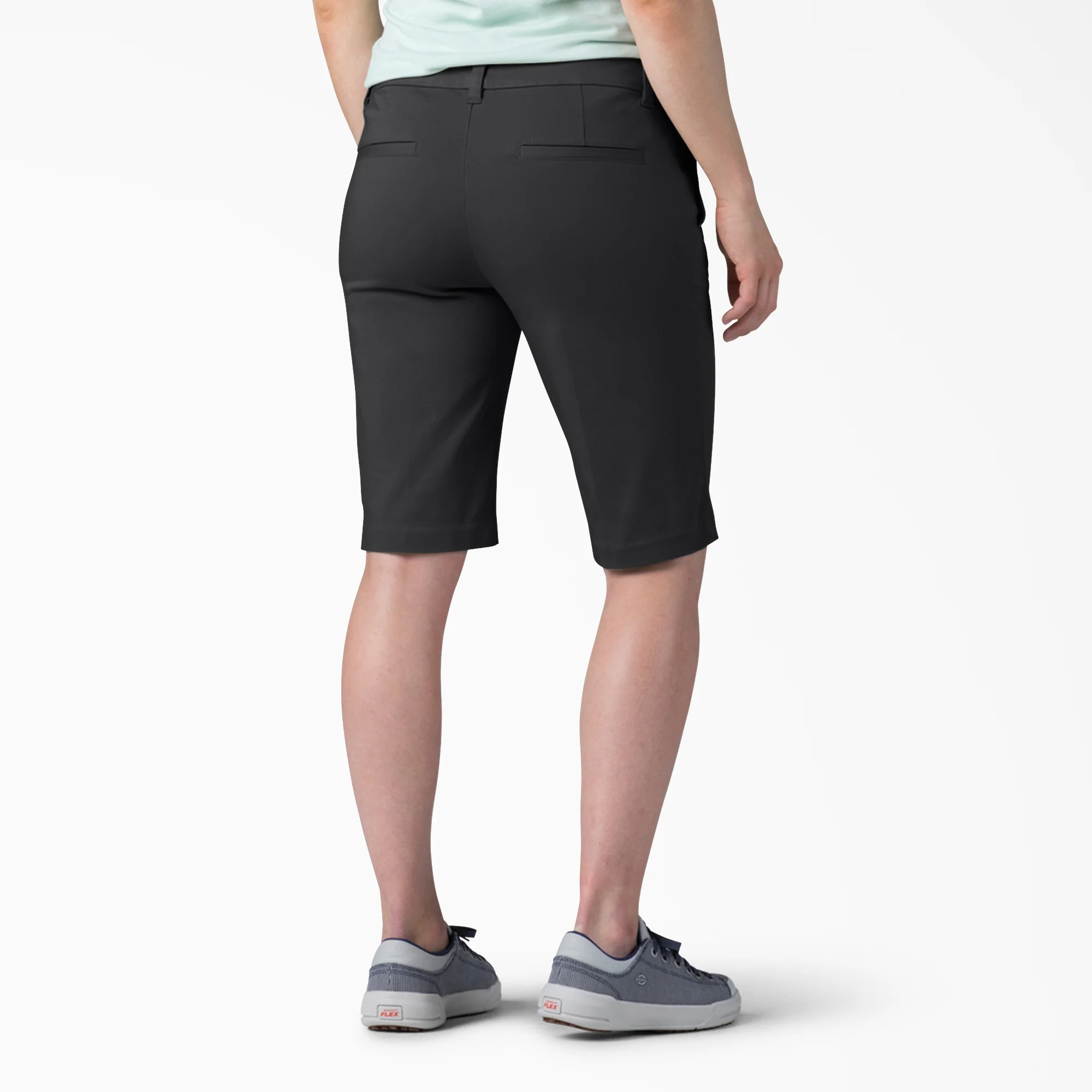 Women's Perfect Shape Straight Fit Bermuda Shorts, 11" - Image 2