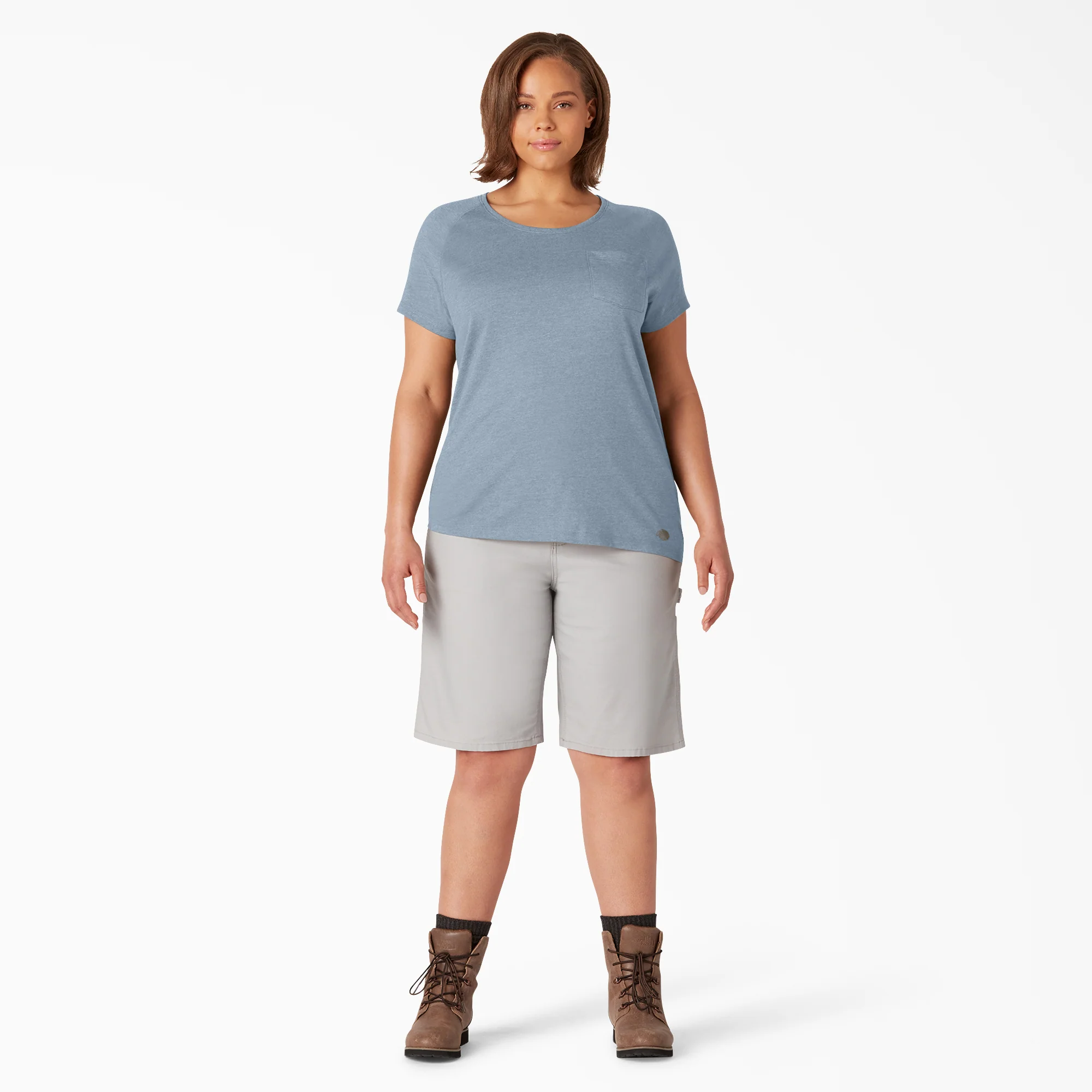 Women's Plus Cooling Short Sleeve Pocket T-Shirt - Image 4
