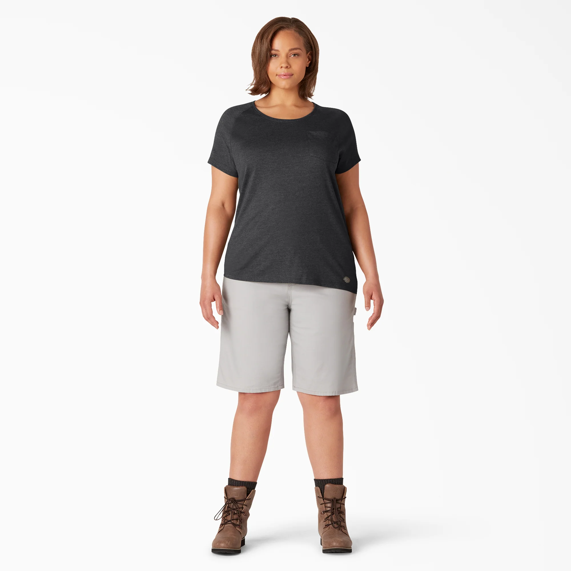 Women's Plus Cooling Short Sleeve Pocket T-Shirt - Image 4