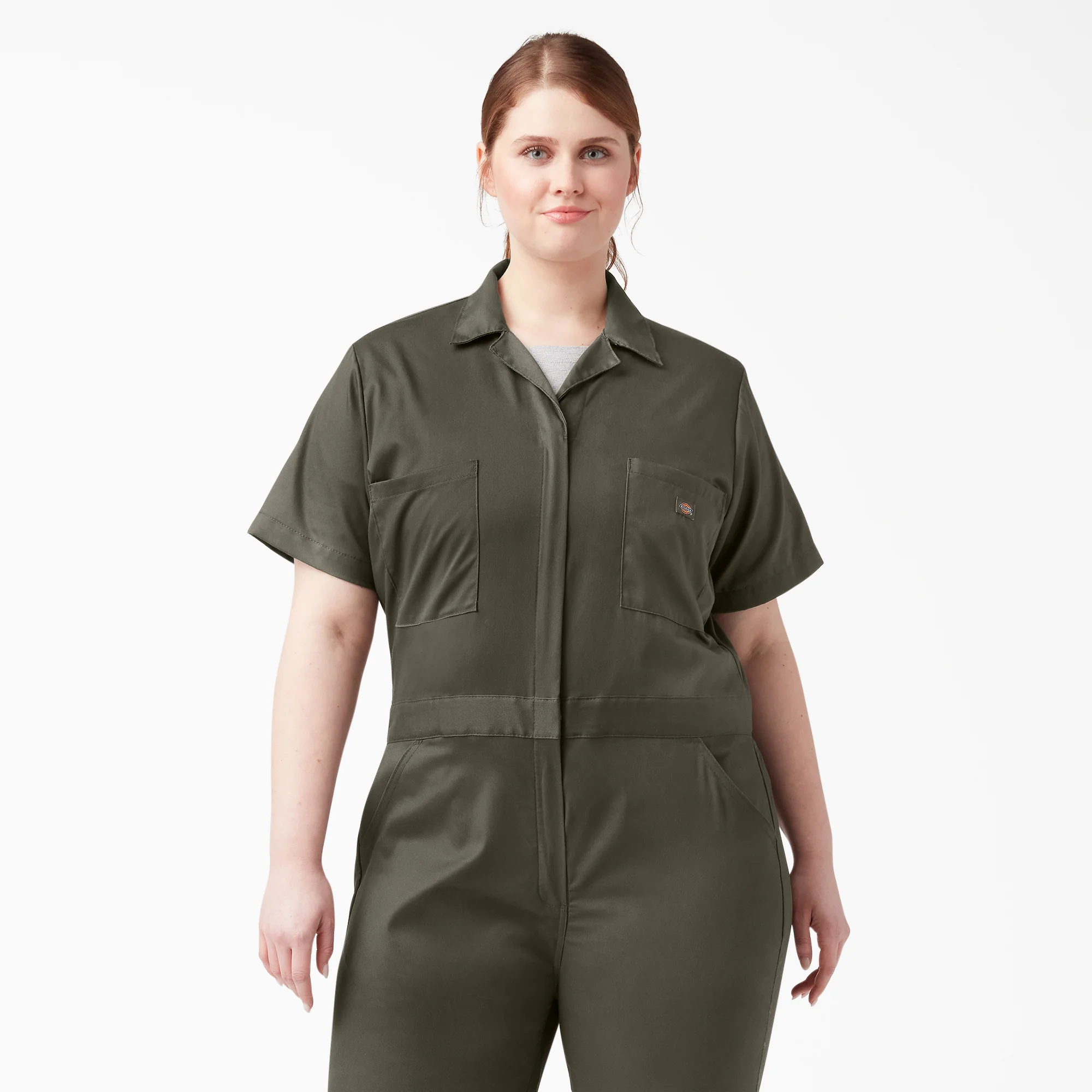 Women's Plus FLEX Cooling Short Sleeve Coveralls - Image 4