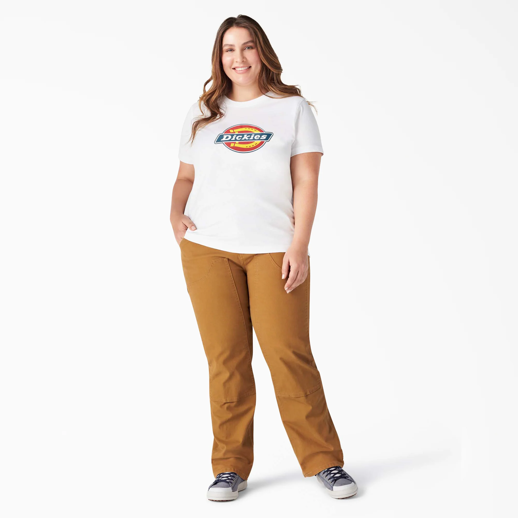 Women's Plus Heavyweight Logo T-Shirt - Image 3