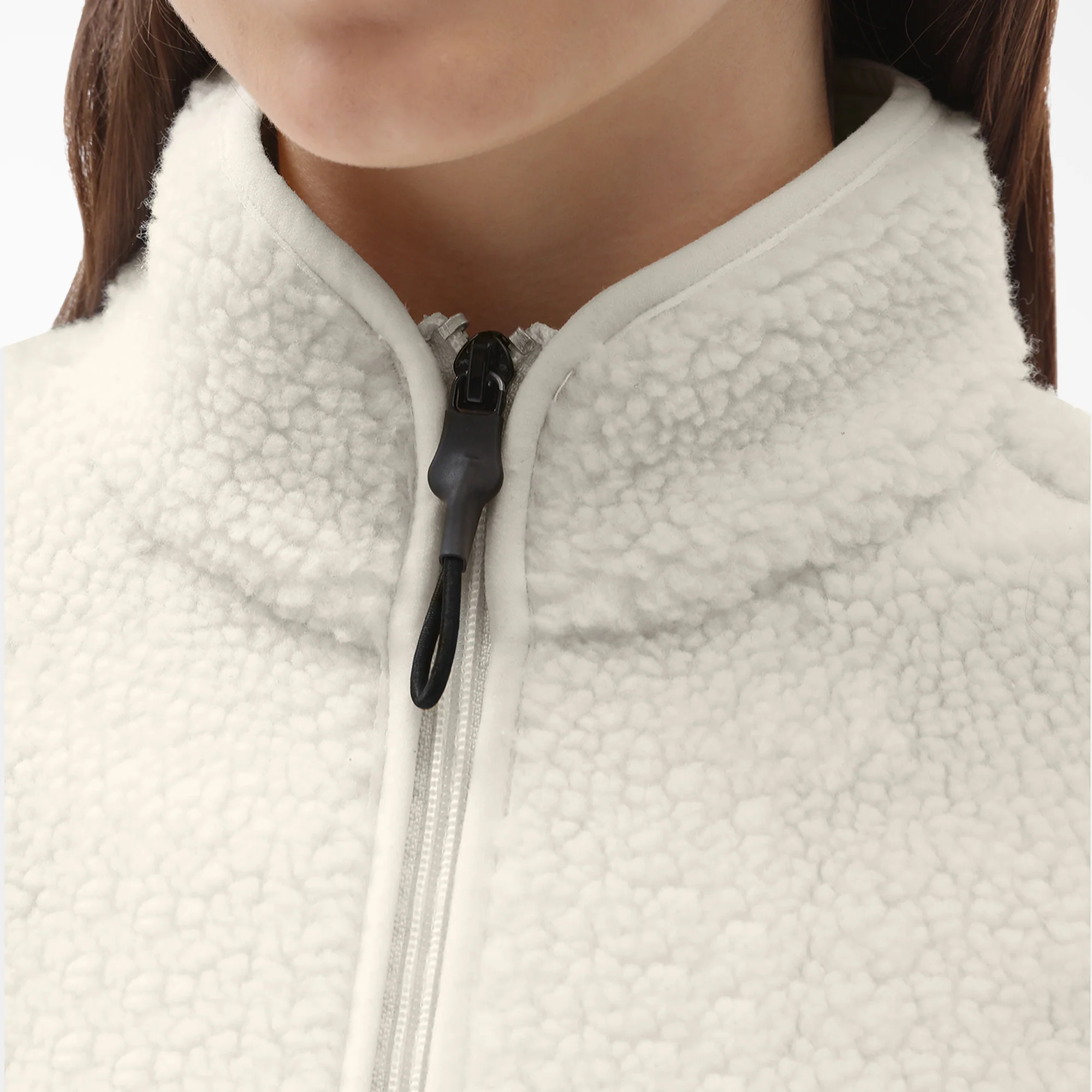 Women's Red Chute Fleece Jacket - Image 4