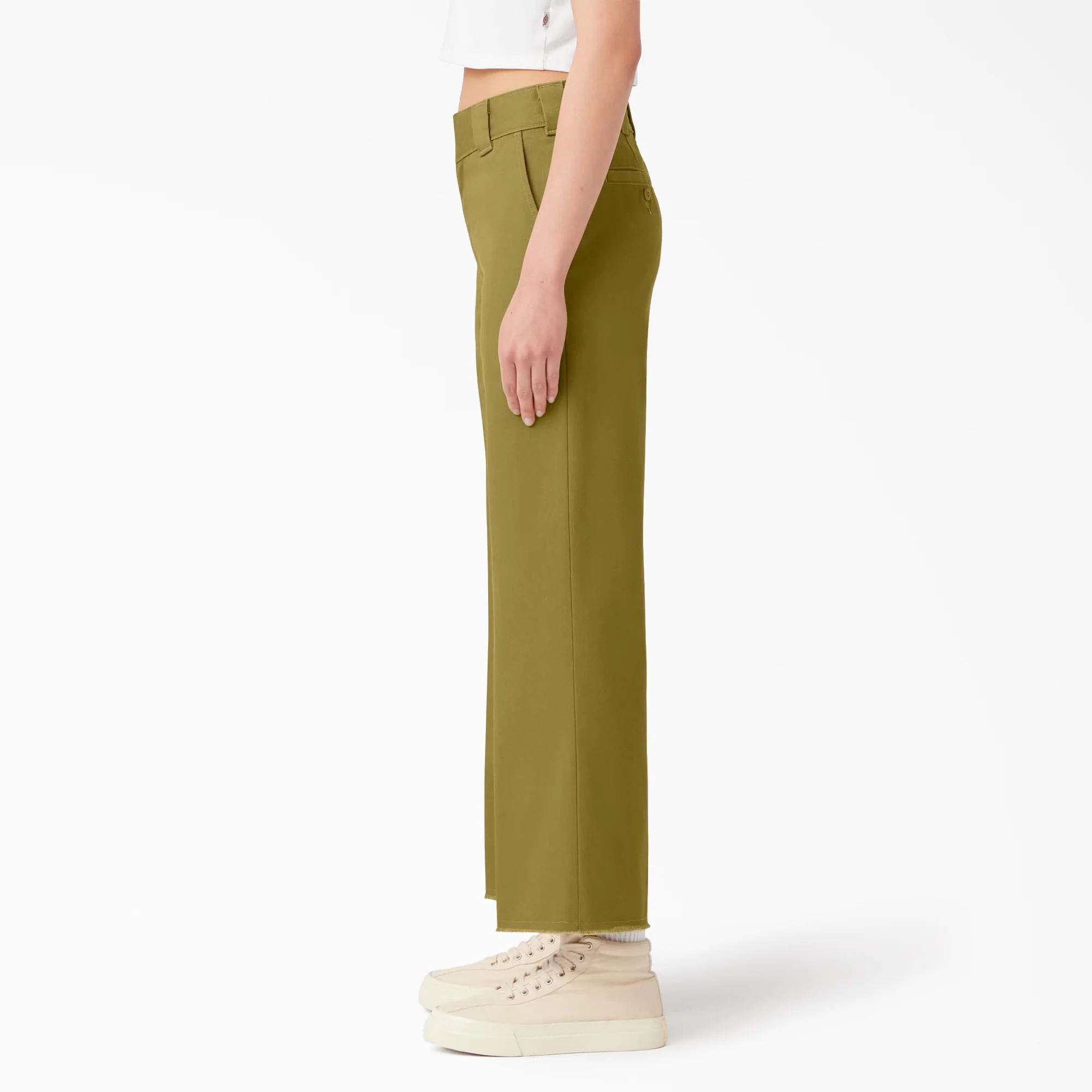 Women's Regular Fit Cropped Pants - Image 3