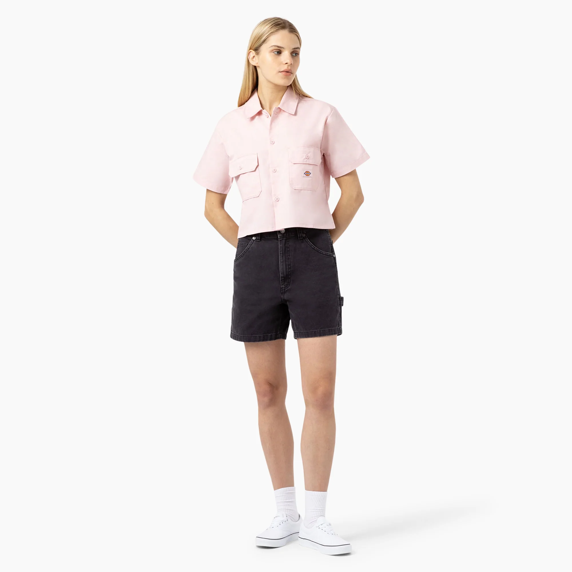 Women's Regular Fit Duck Shorts, 5" - Image 3