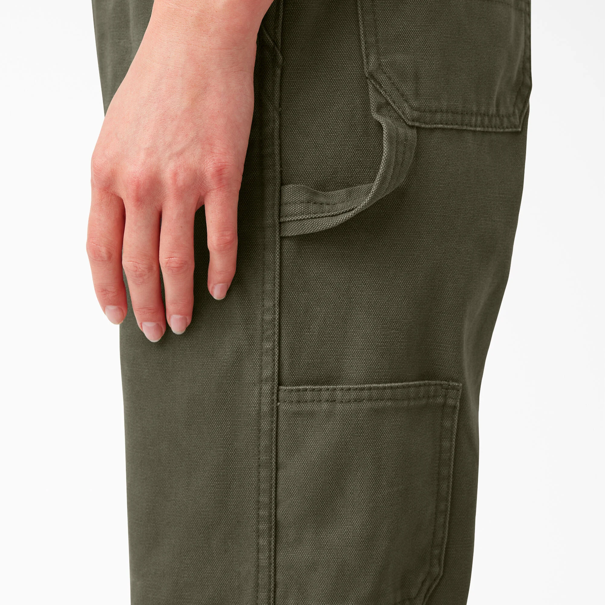Women's Relaxed Fit Bib Overalls - Image 6