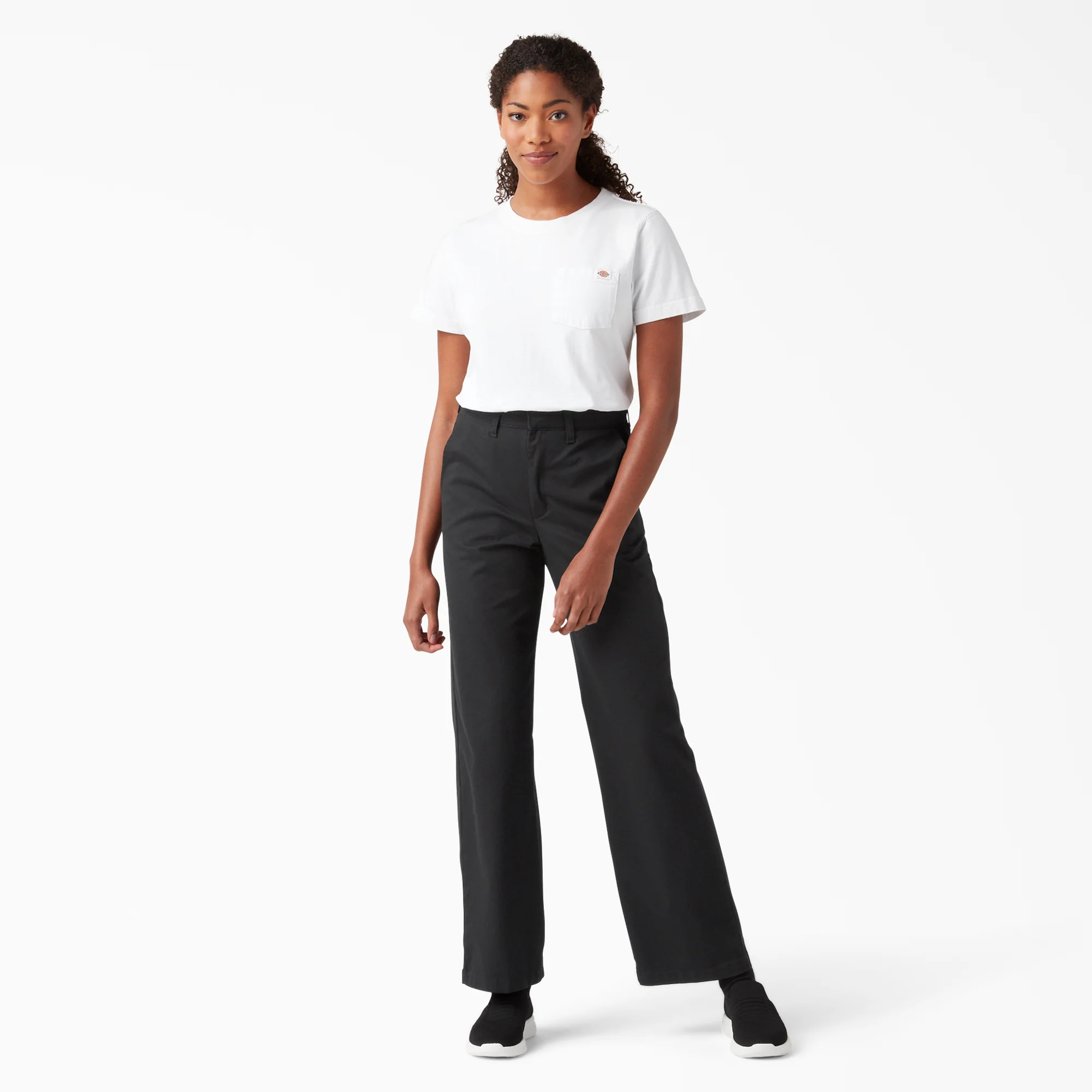 Women's Relaxed Fit Wide Leg Pants - Image 4
