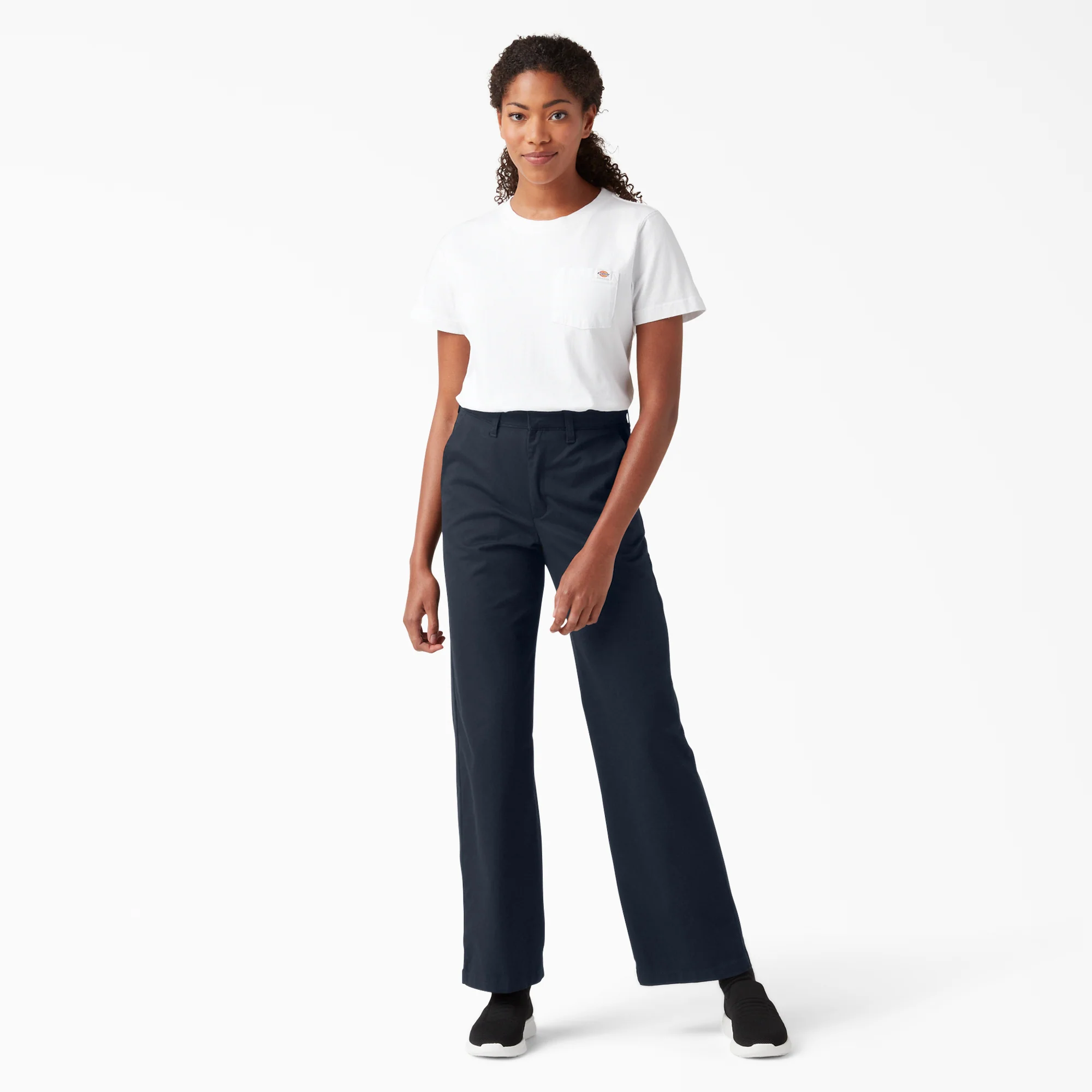 Women's Relaxed Fit Wide Leg Pants - Image 4