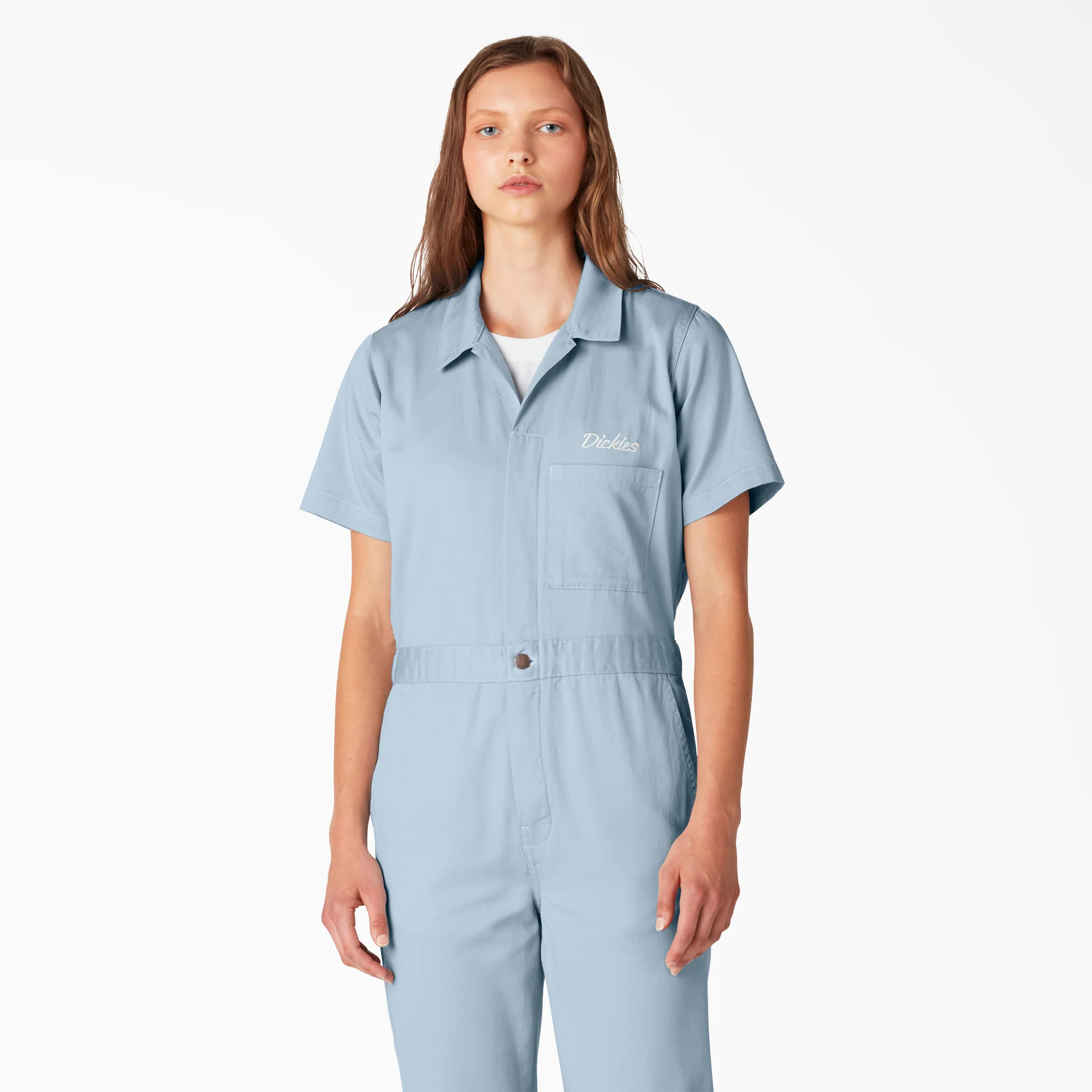 Women's Reworked Cropped Coveralls - Image 4