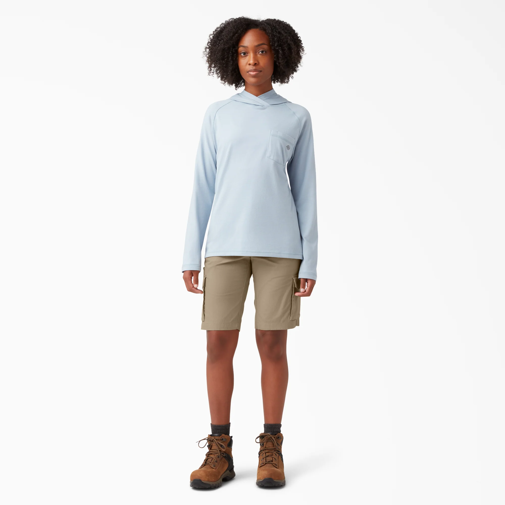 Women's Ripstop Cargo Shorts, 9" - Image 4
