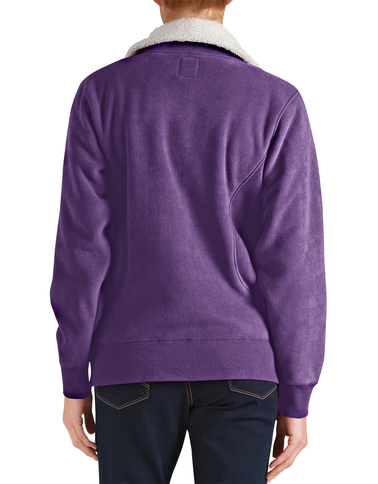 Women's Sherpa Bonded Fleece Jacket - Image 2