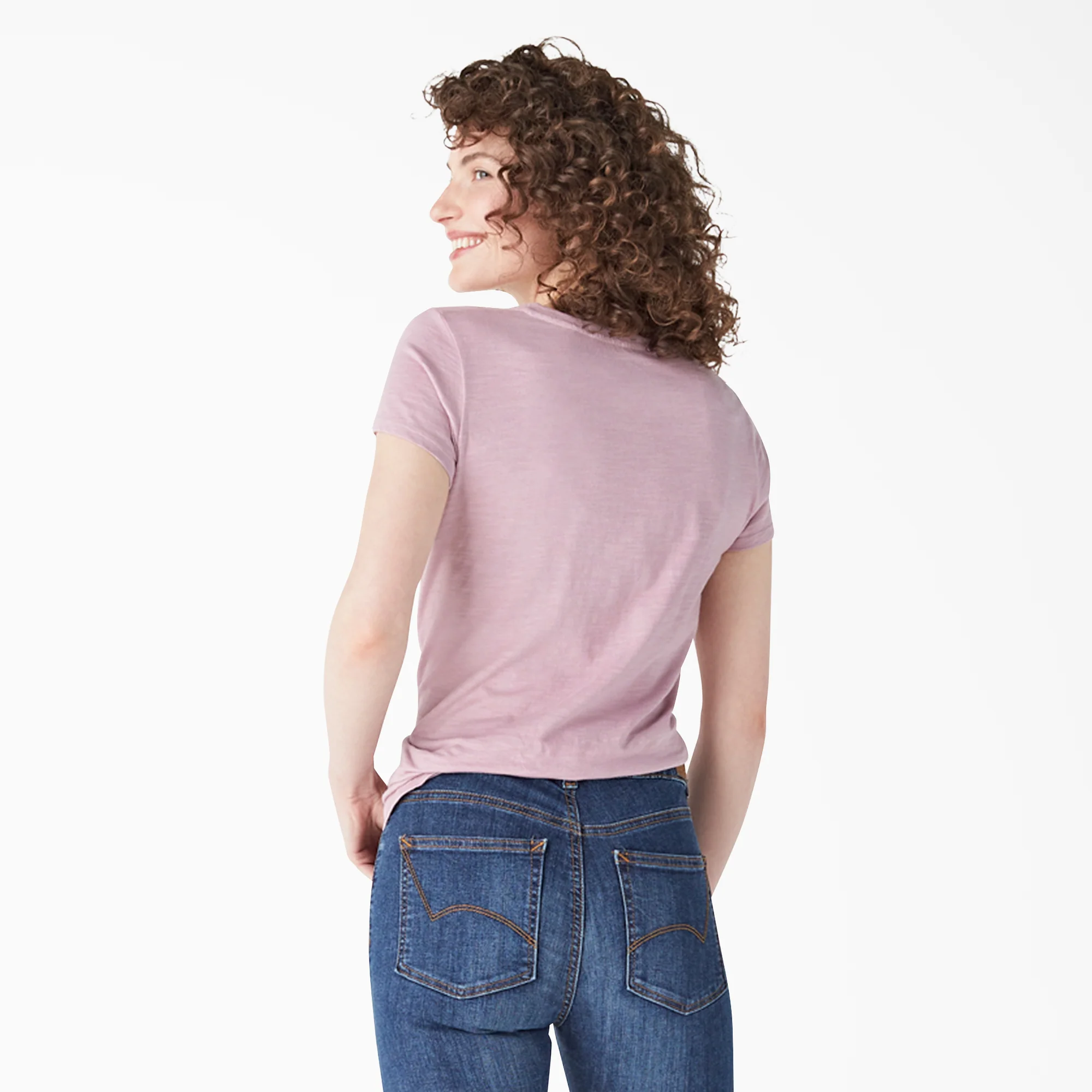 Women's Short Sleeve V-Neck T-Shirt - Image 2