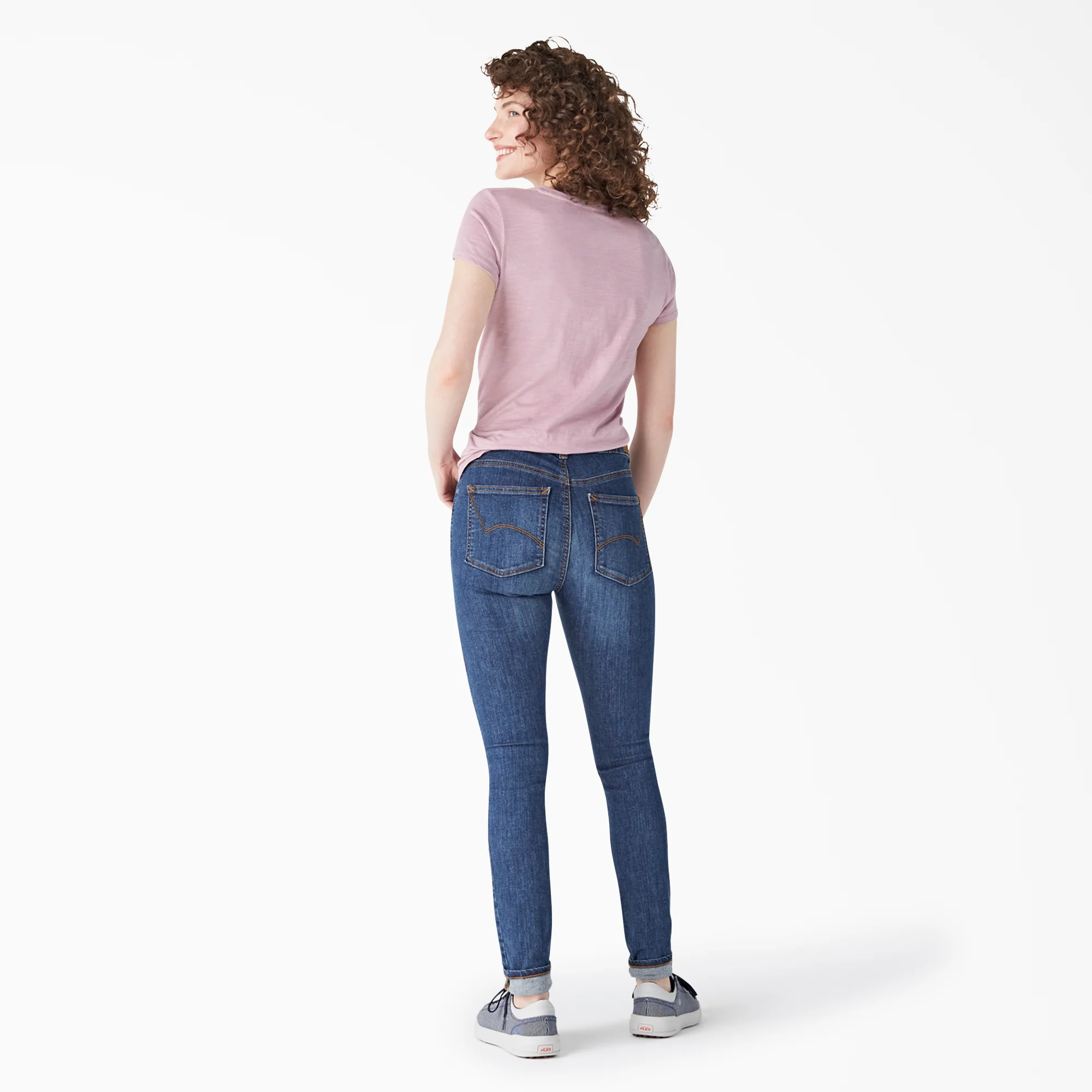 Women's Short Sleeve V-Neck T-Shirt - Image 4