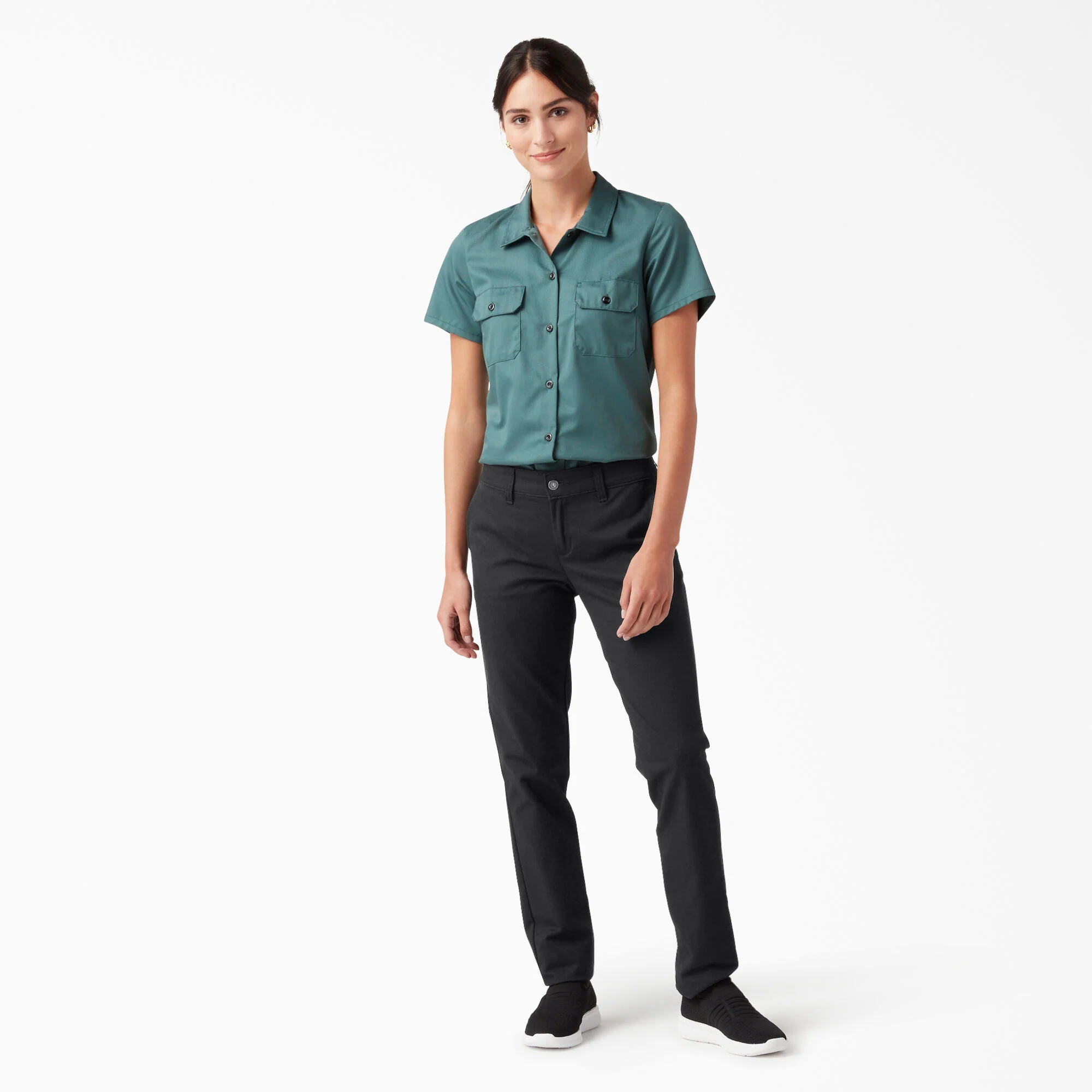 Women's Skinny Twill Pants - Image 4