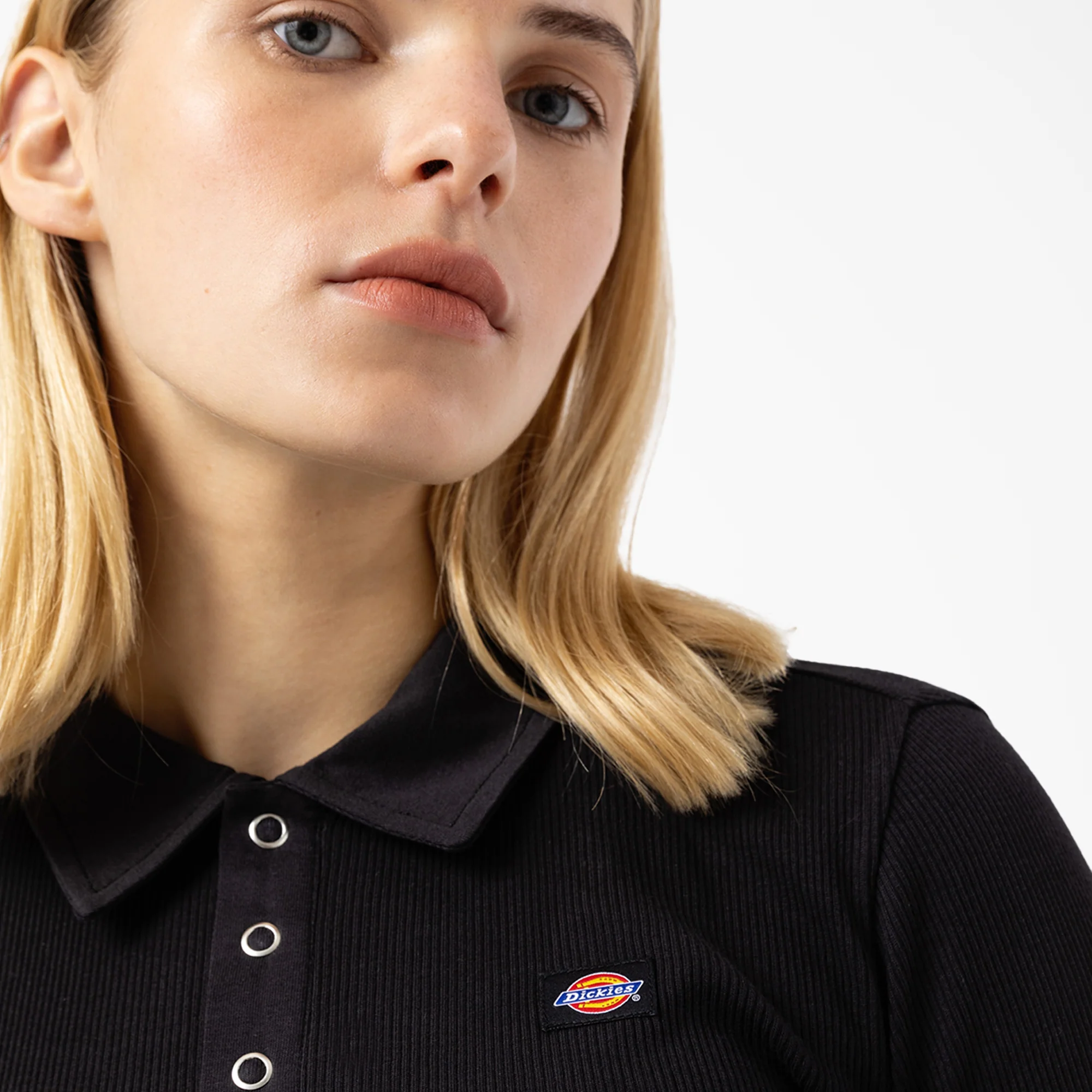 Women's Tallasee Long Sleeve Cropped Polo - Image 4