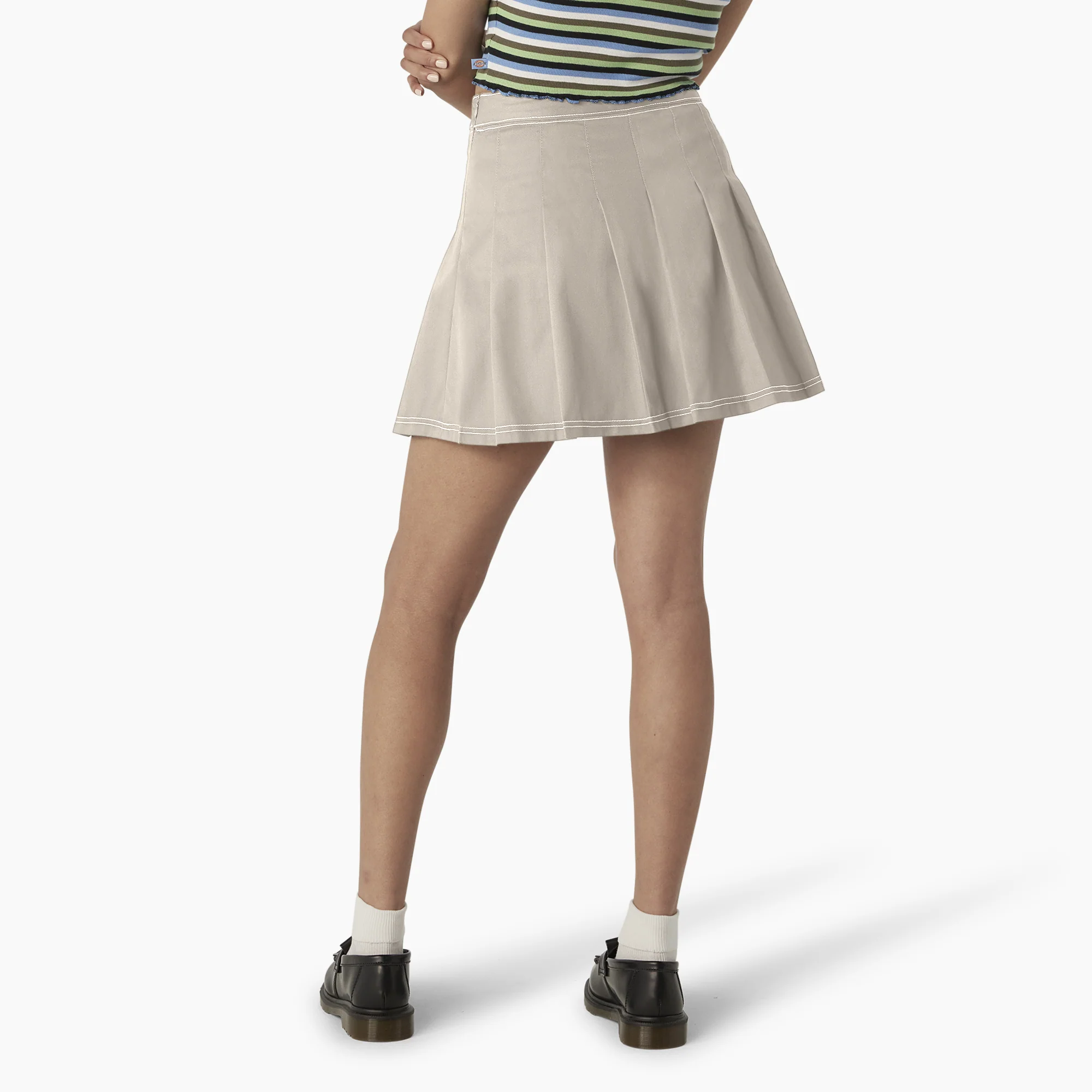 Women's Twill Pleated Skirt - Image 2