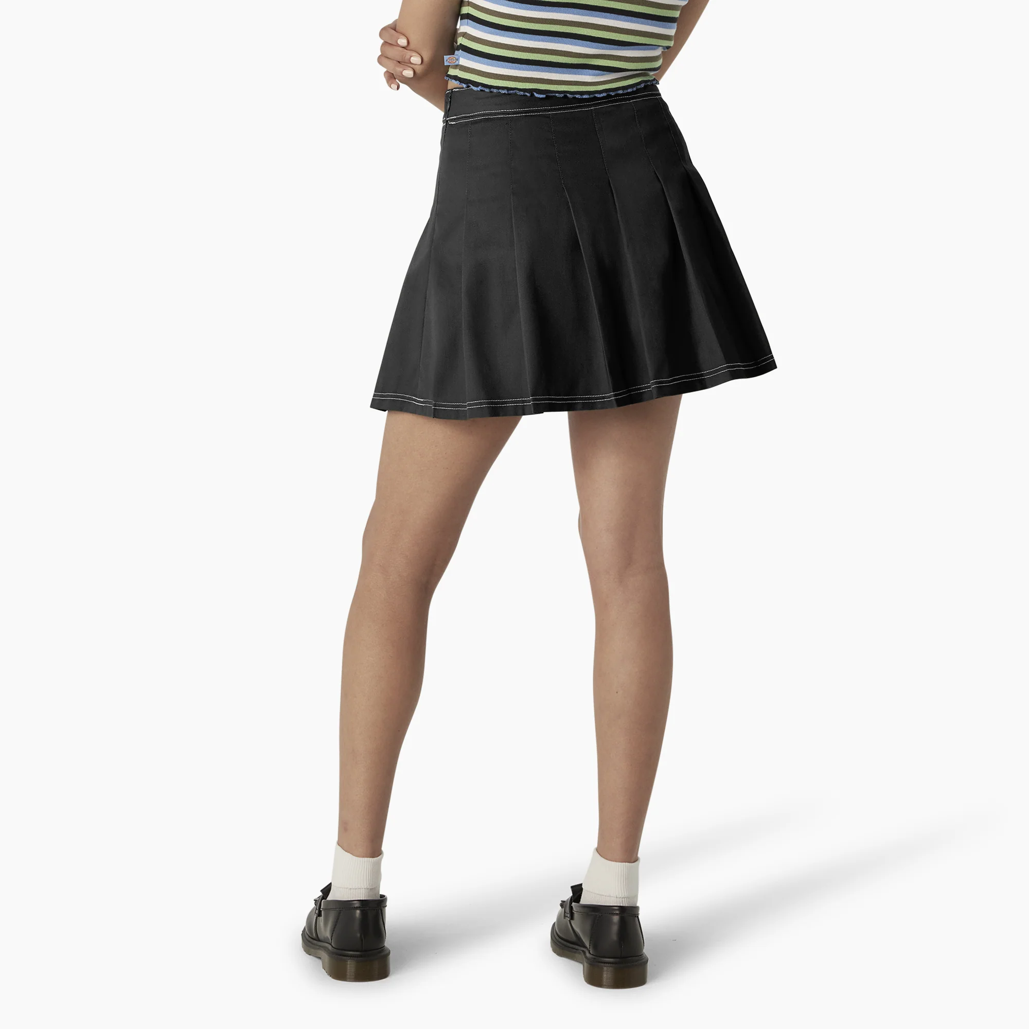 Women's Twill Pleated Skirt - Image 2